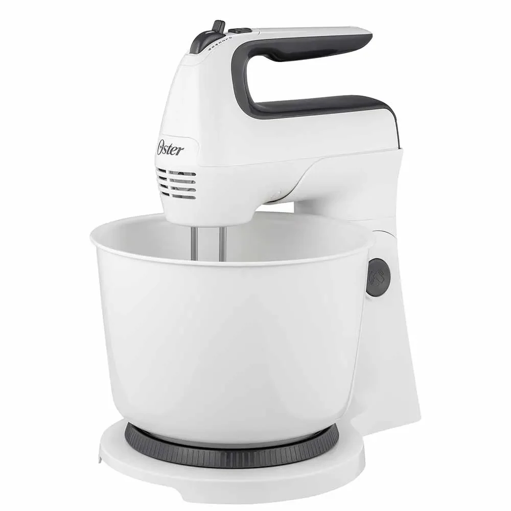 BATIDORA PEDESTAL DE 6 VEL, COLOR BLANCO — imagen 1
