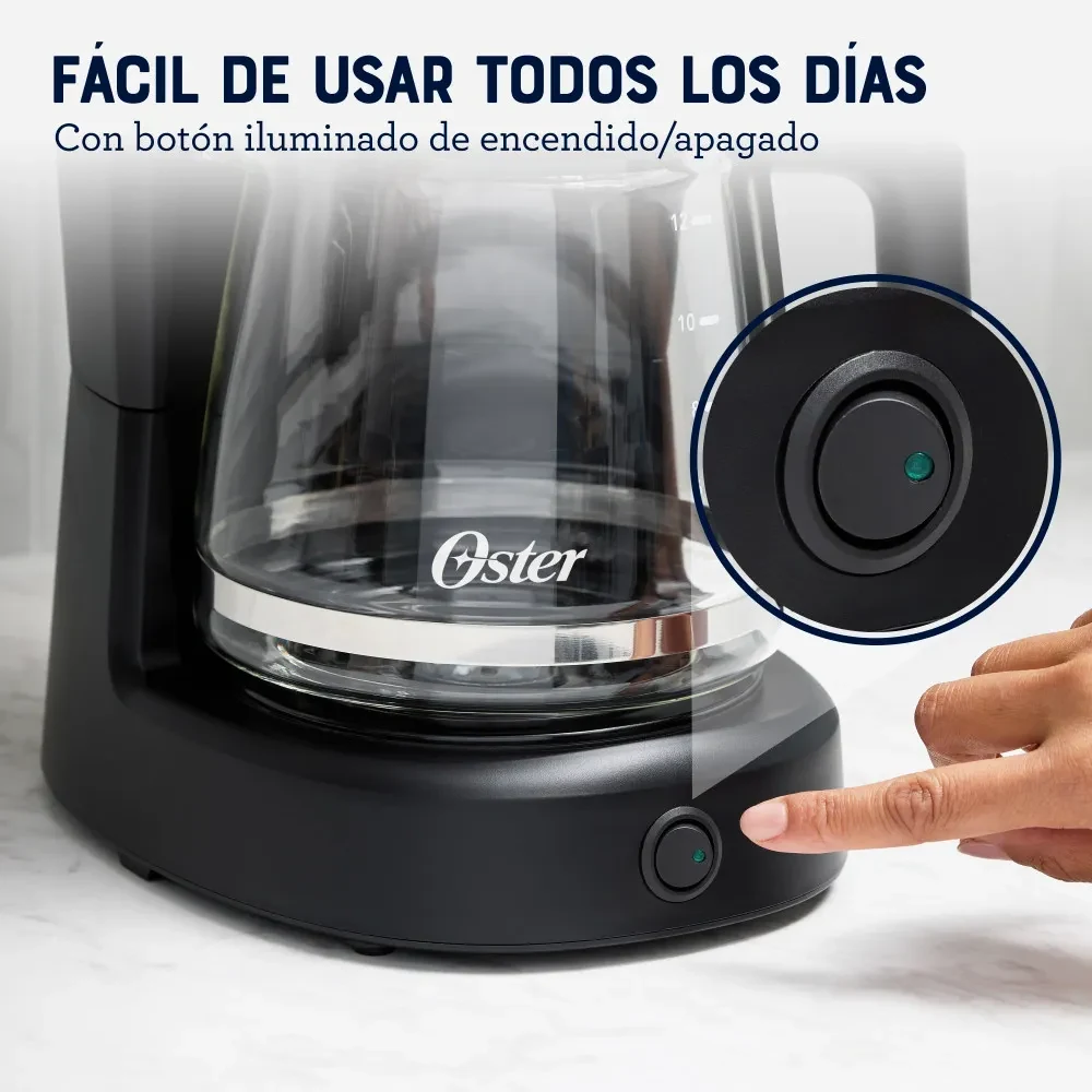 CAFETERA  DE  FILTRO  12  TAZAS  NEGRA — miniatura 2