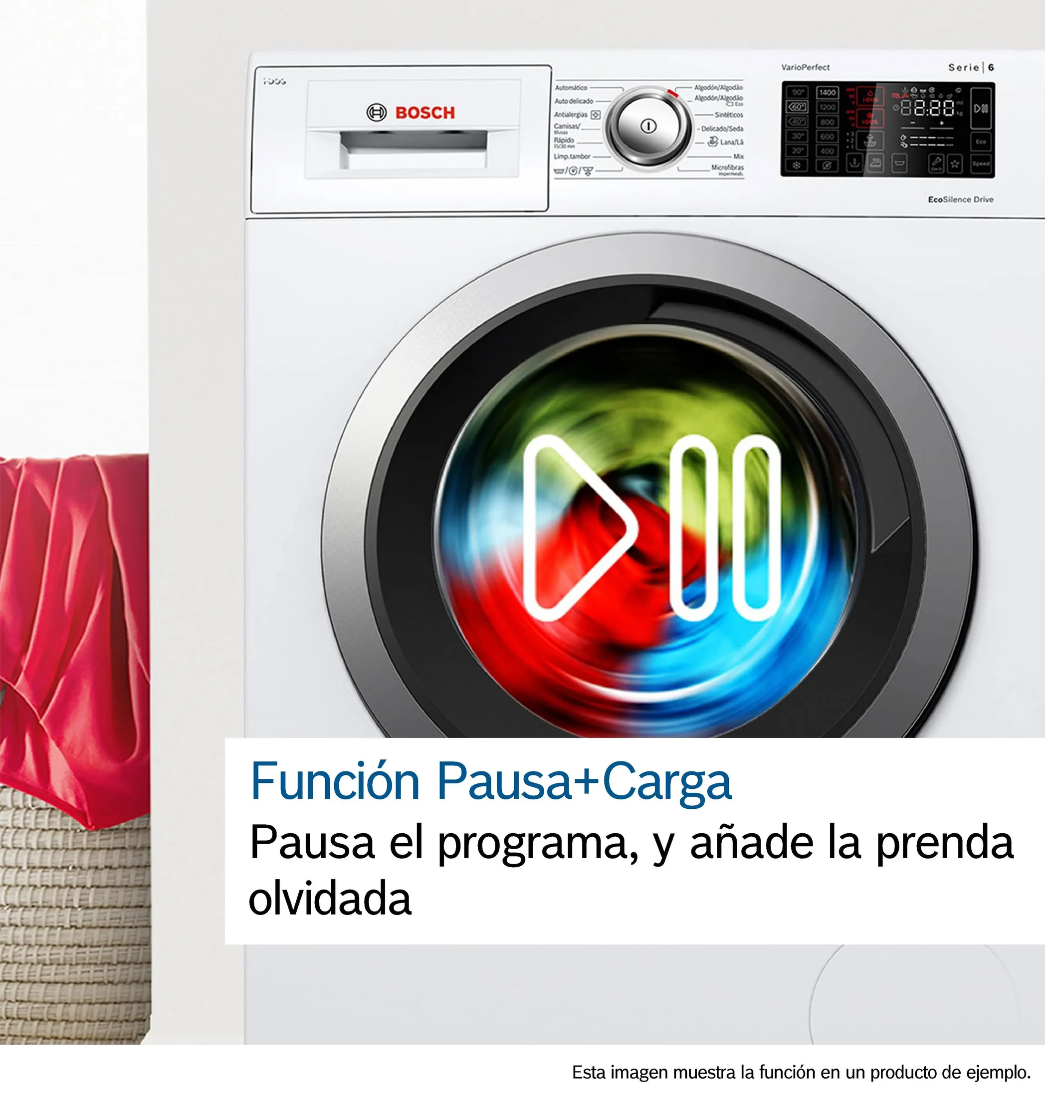 Lavadora BOSCH Carga Frontal 9KG — miniatura 3