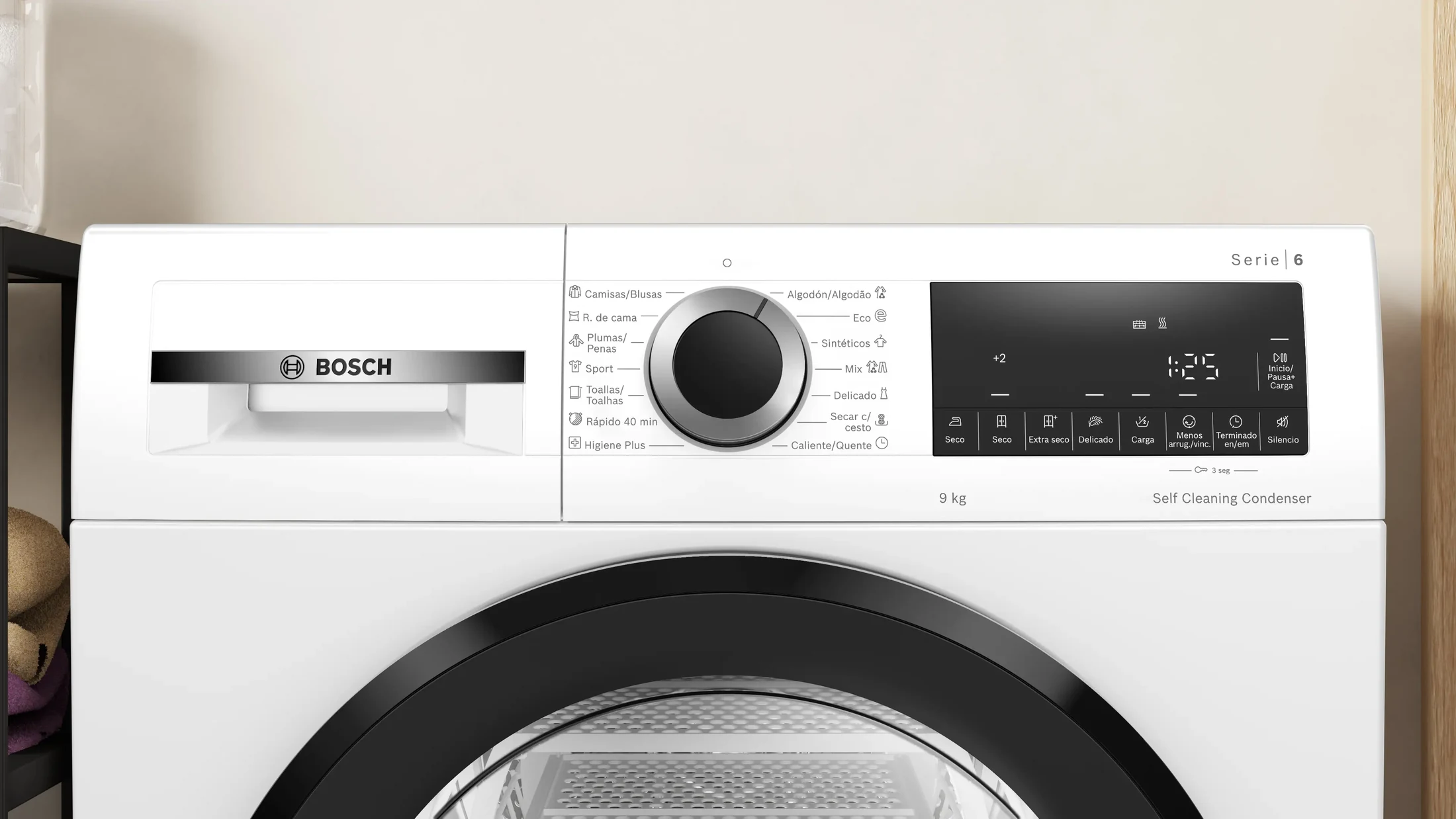 Secadora de Ropa BOSCH 9Kg — miniatura 2