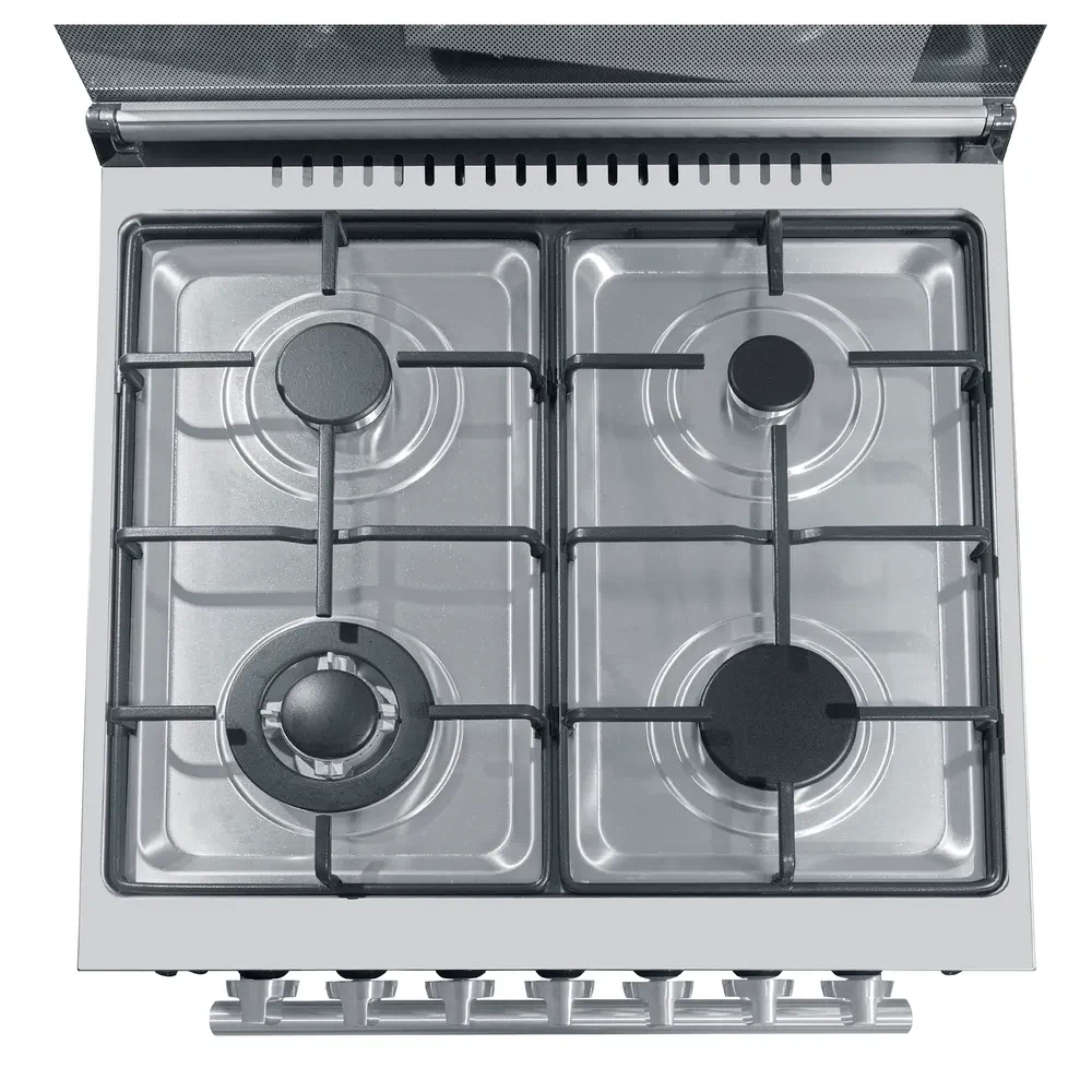 Cocina clasica Oster 4h 60 cm inox con grill a gas — miniatura 2