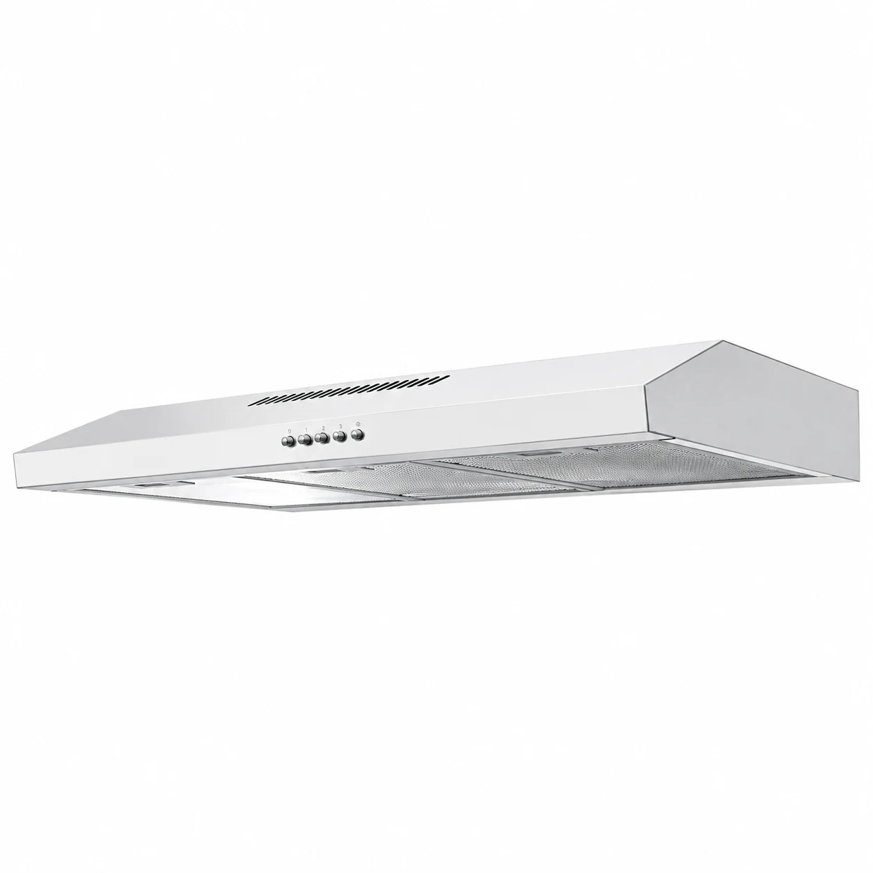 Campana Extractora 30” Filtro Carbon Acero Inox. Control Mecanico