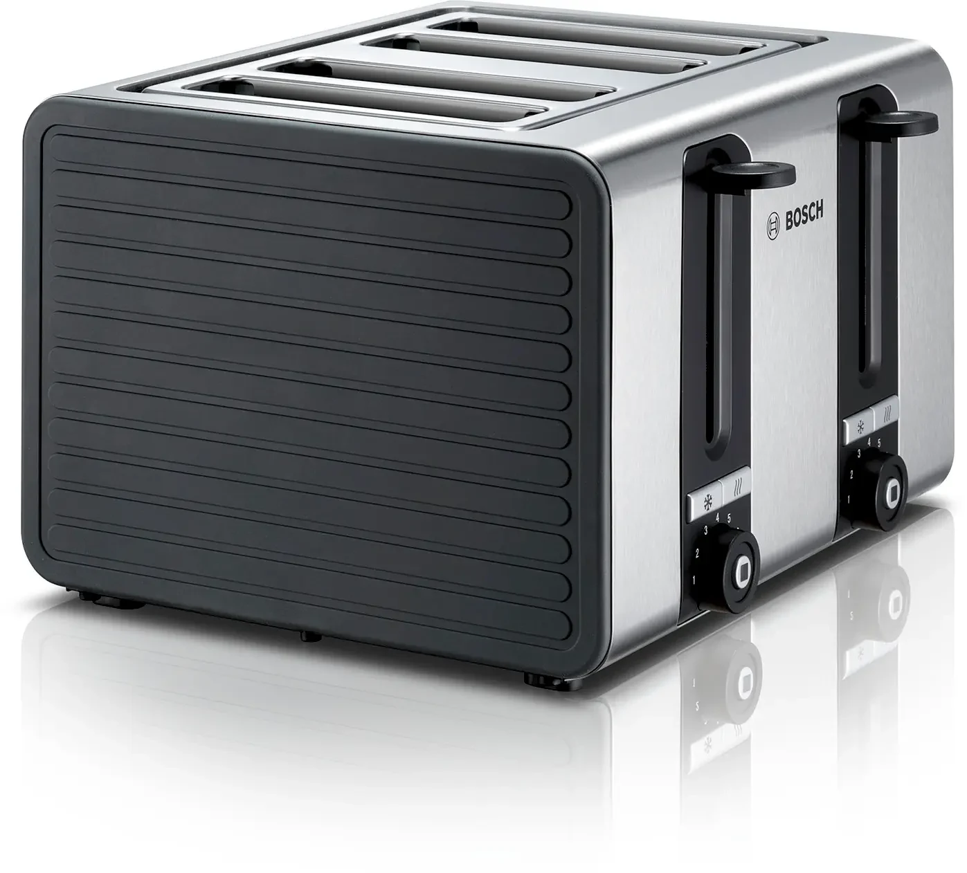 TOSTADOR DE PAN 4 RANURAS 1800 W ACERO