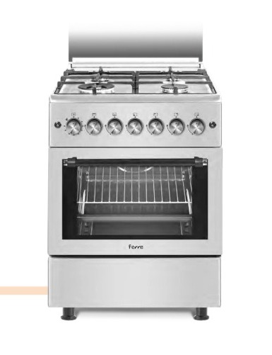 Cocina FERRE - 4 Hornillas INOX