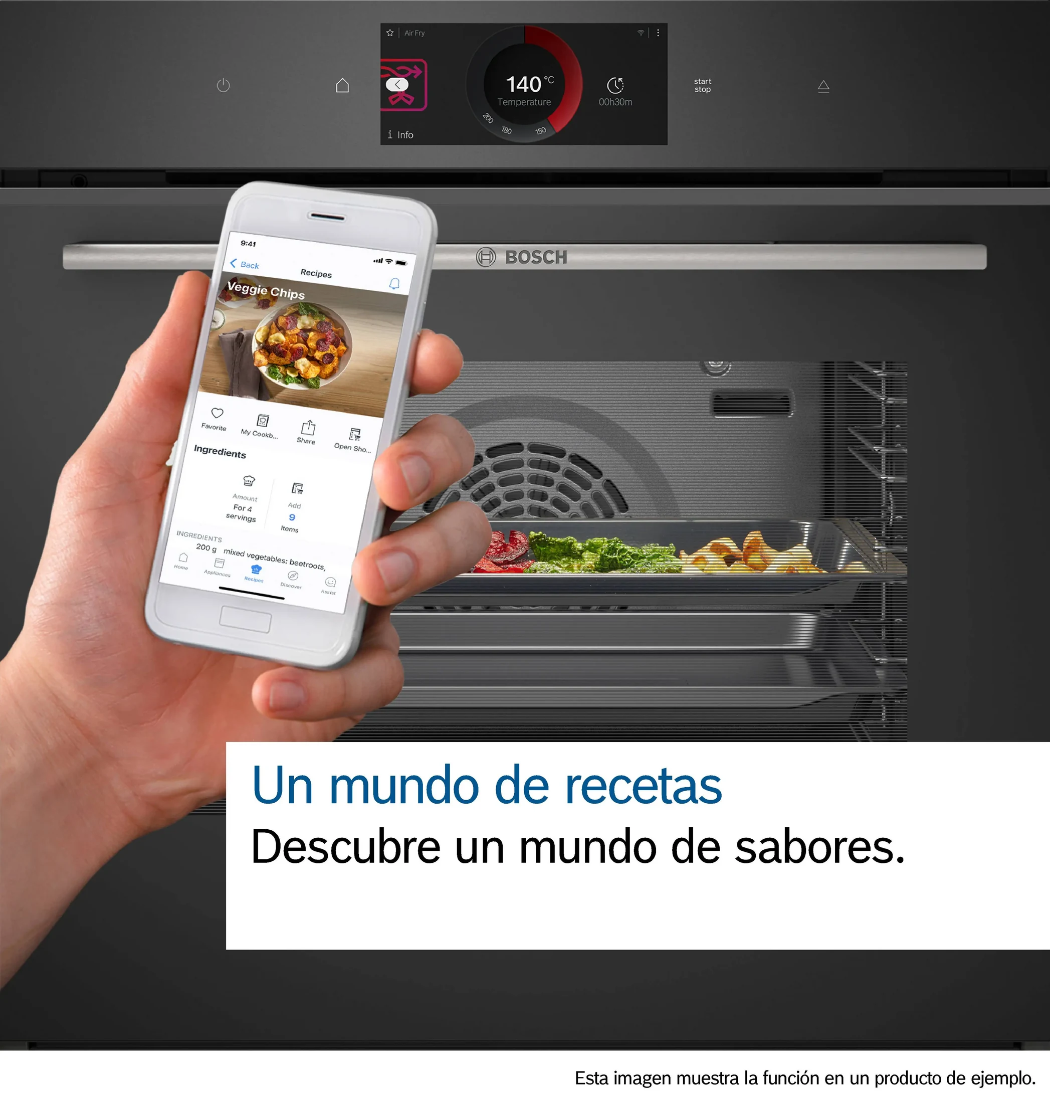 Horno Digital Negro BOSCH — miniatura 4