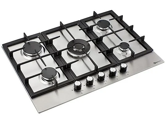 Encimera FERRE Empotrable de 5 Quemadores INOX — imagen 1