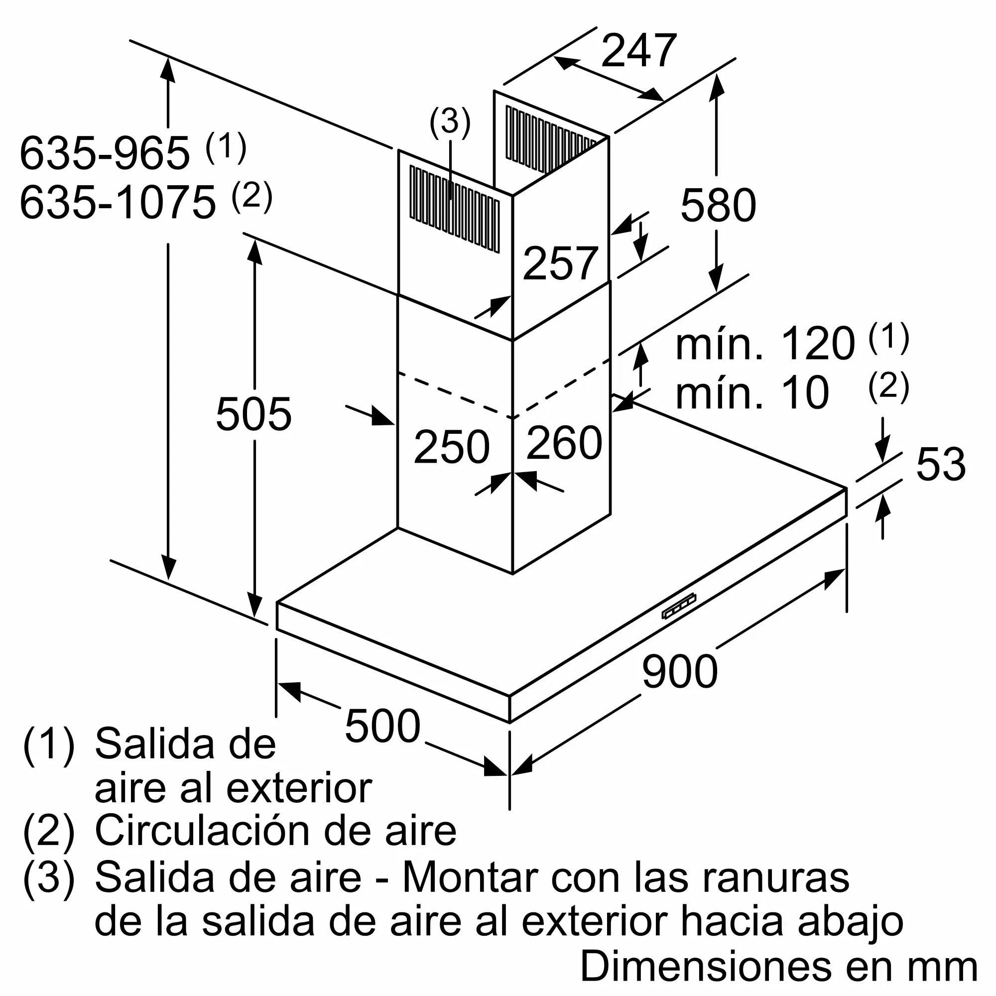 Campana de Pared BOSCH90cm — miniatura 4