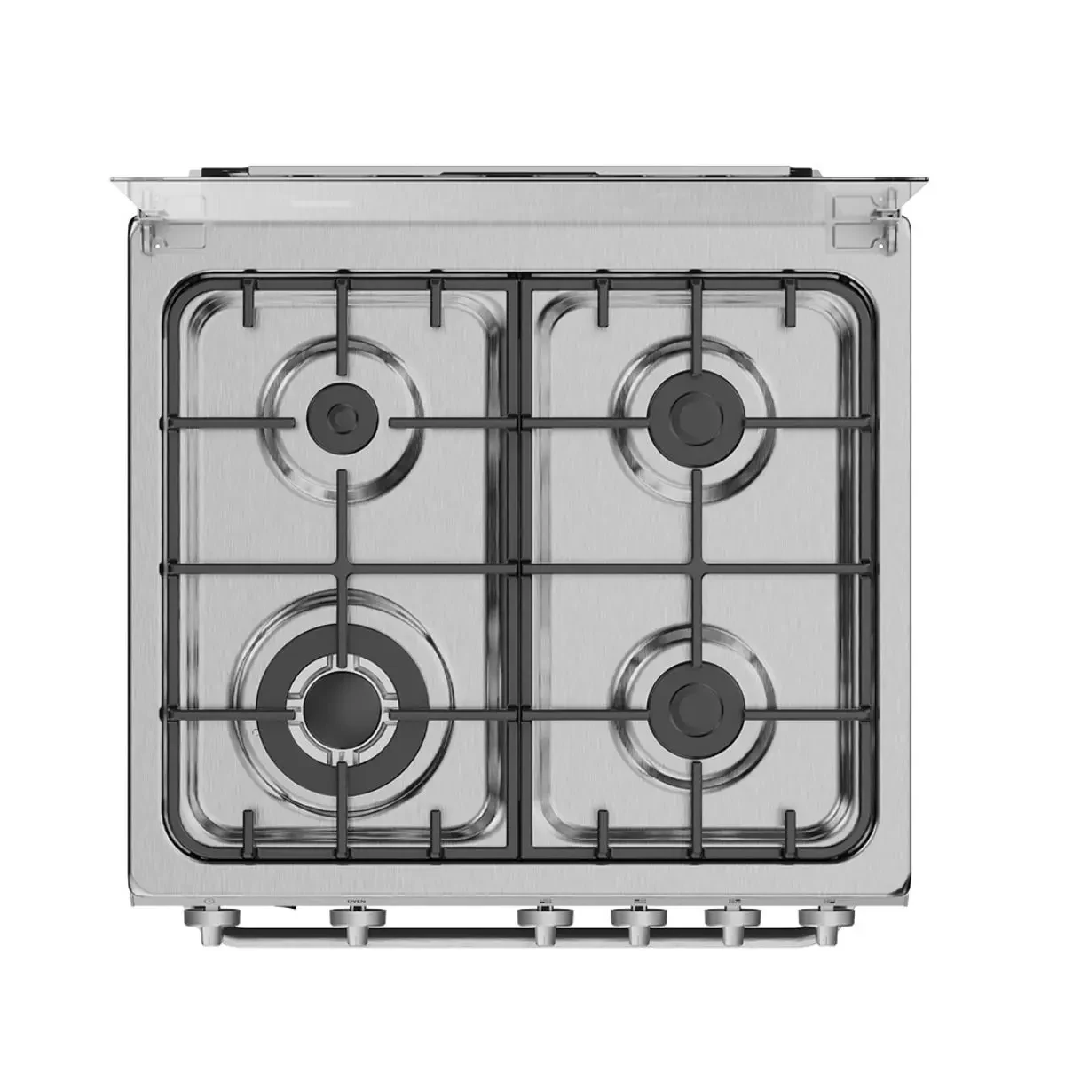 Cocina clásica Oster 4h inox con grill a gas — miniatura 2