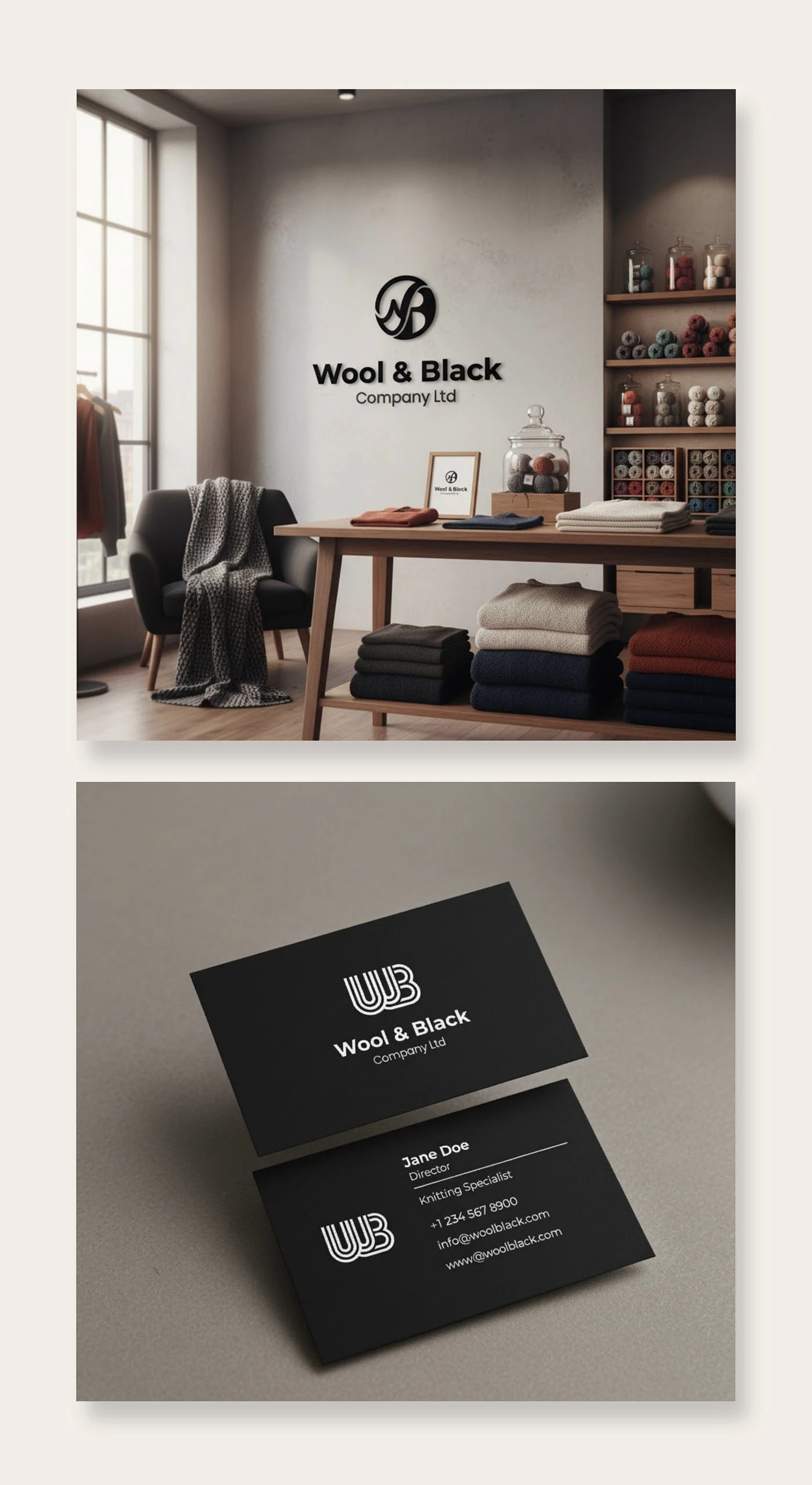 WOOL BLACK — gallery image 2