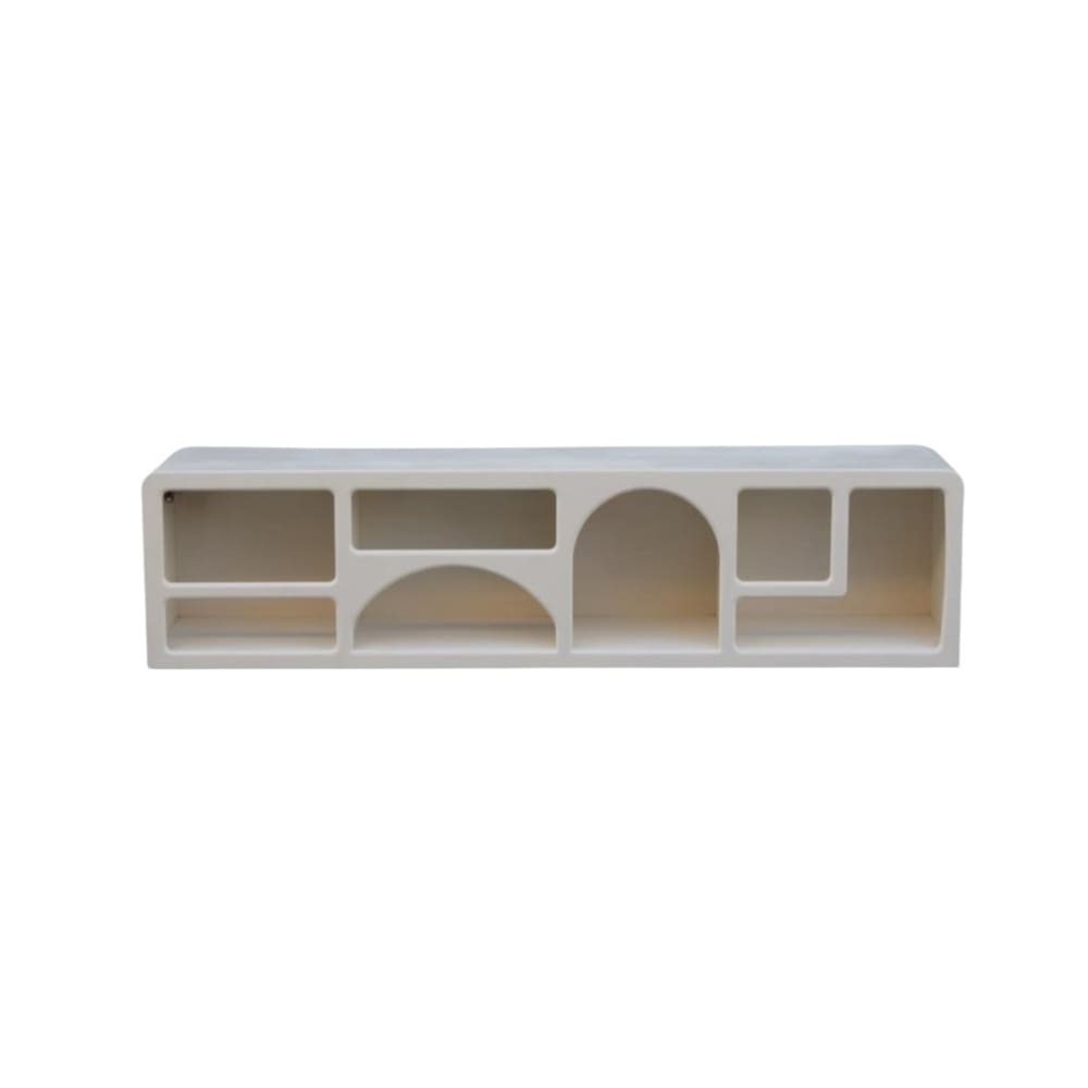 New Organic TV-meubel 200×40×50 Wit