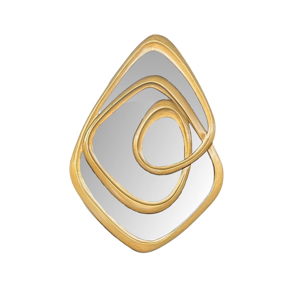Wandspiegel Spiegel 100×130 Goud