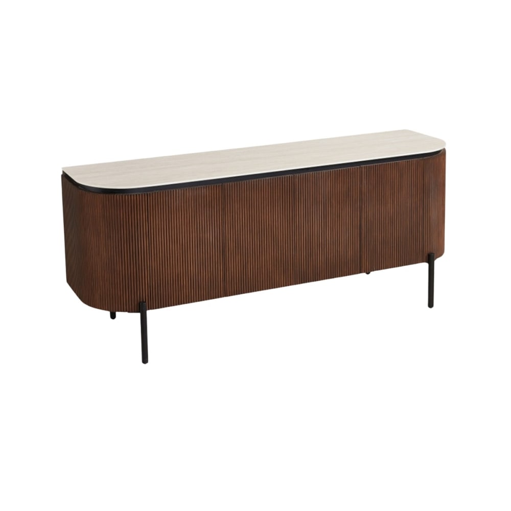 Aqua Dressoir 190×50×80 Bruin Keramiek