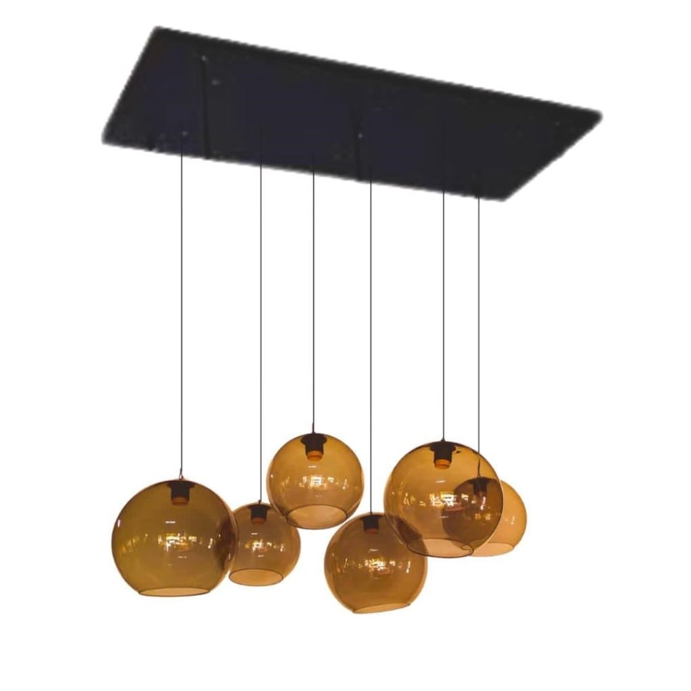 Plafondlamp Bruin QL1088
