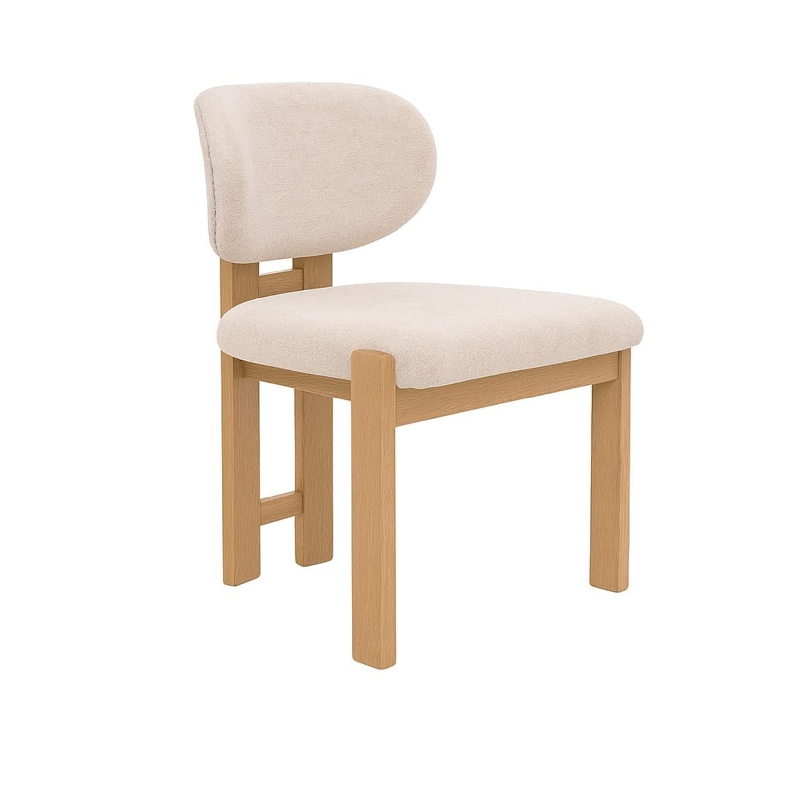 Desirey ZB-5685 Eetkamerstoel Bruin onderstel Taupe — 1