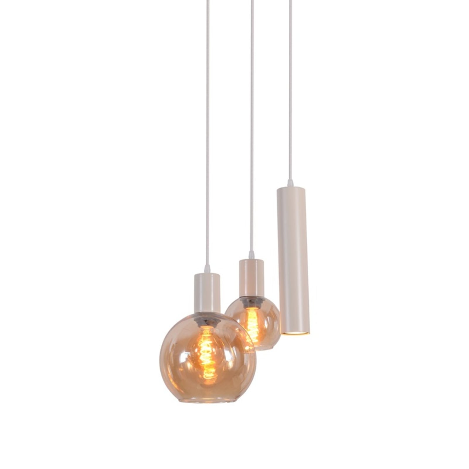 Plafondlamp Ø 25 Beige — 1