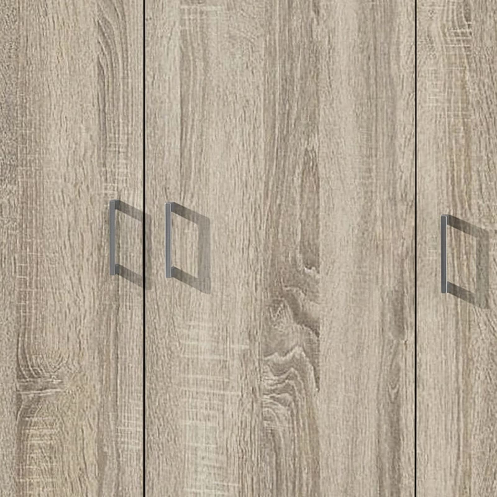 Opbergkast 'Ray' 3 deuren en 4 legplanken Sonoma — 3