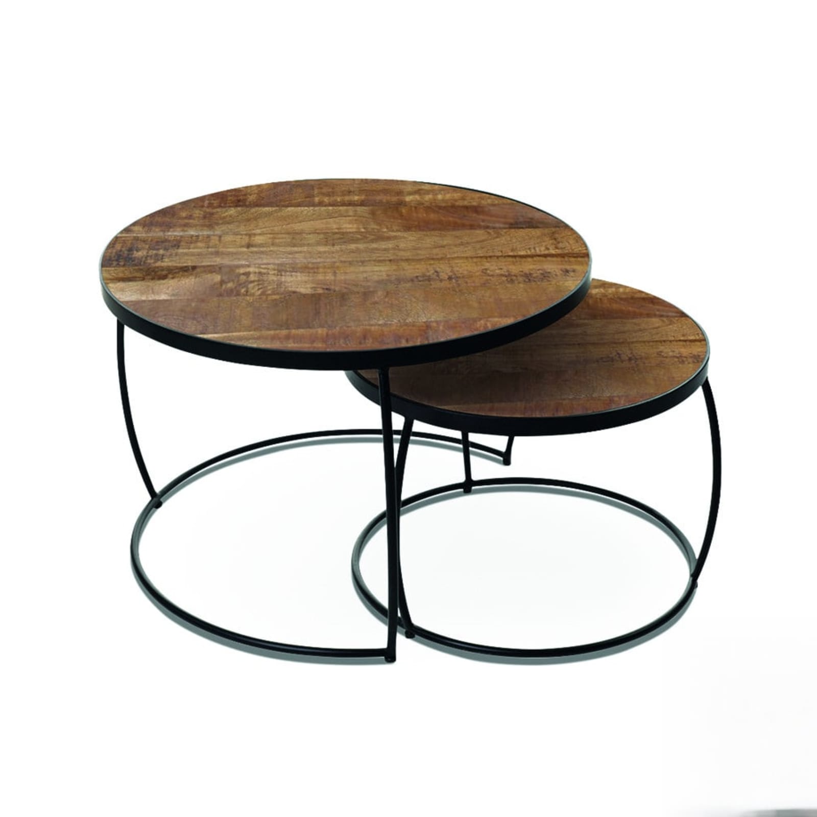 Salontafel 'Lars' 2-delig Mango hout — 1