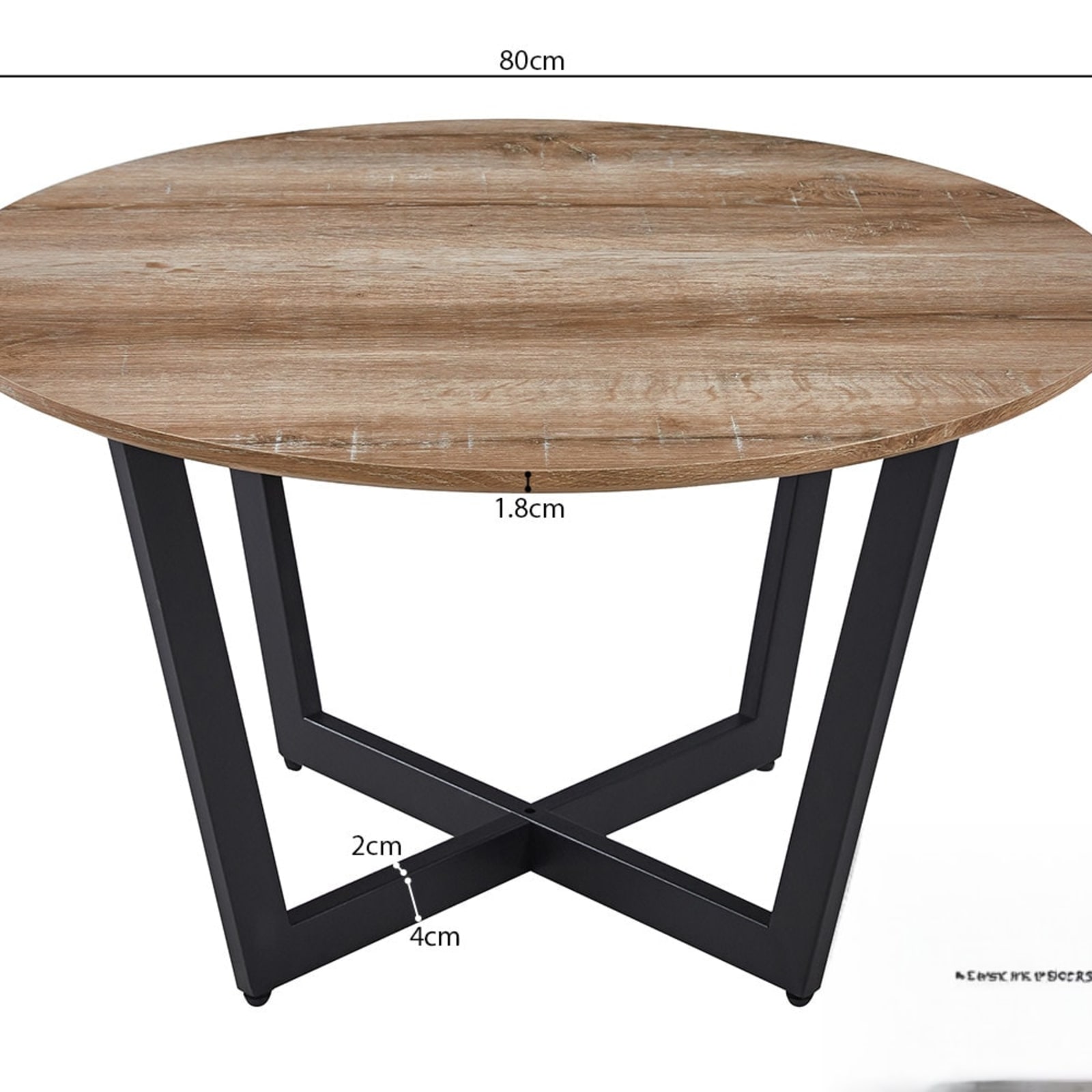 Salontafel 'Paso 3' Decor Oude Eik — 4