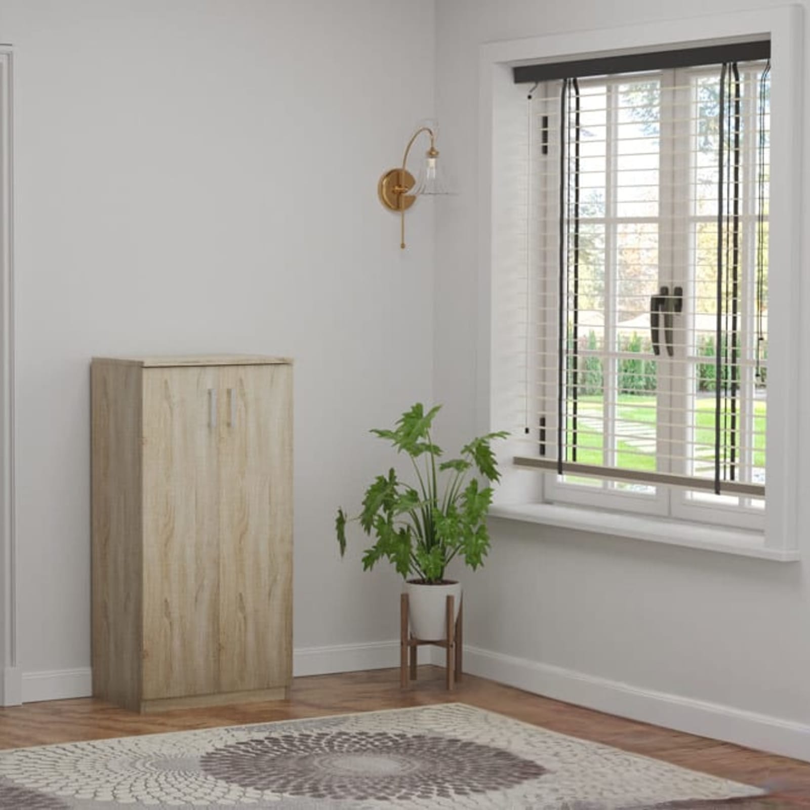 Schoenenkast 'Maurice' 2 deuren Sonoma — 2