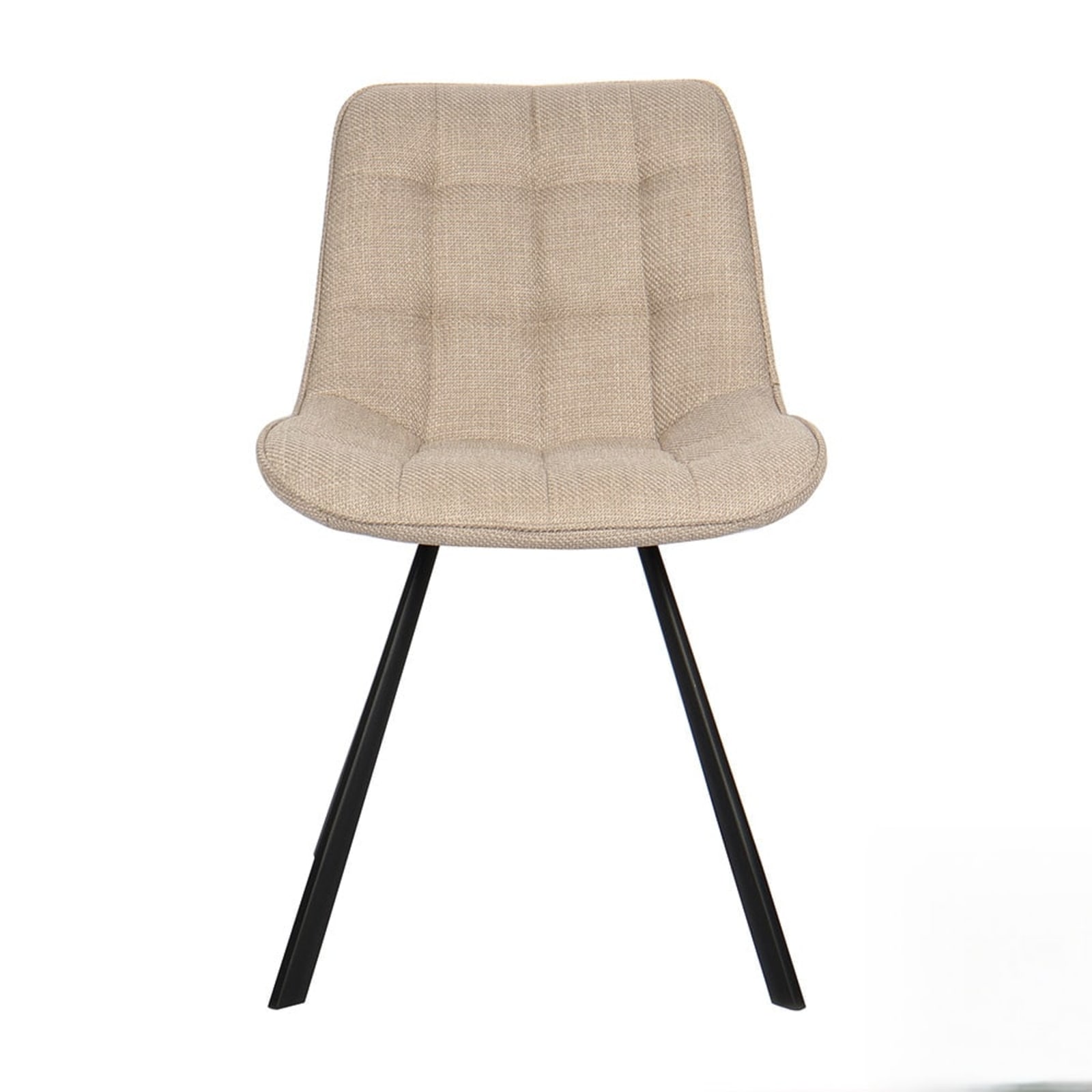 Stoel 'Ariba' Stof Ote Montego 178 Beige/Lichtgrijs — 1