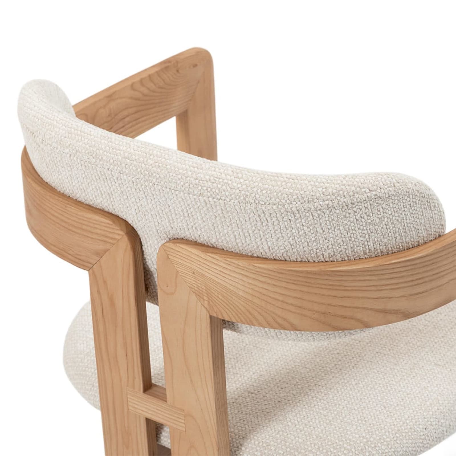 Stoel 'Camille' Essenhout Naturel Ote Milan 103 Beige Gemonteerd — 4