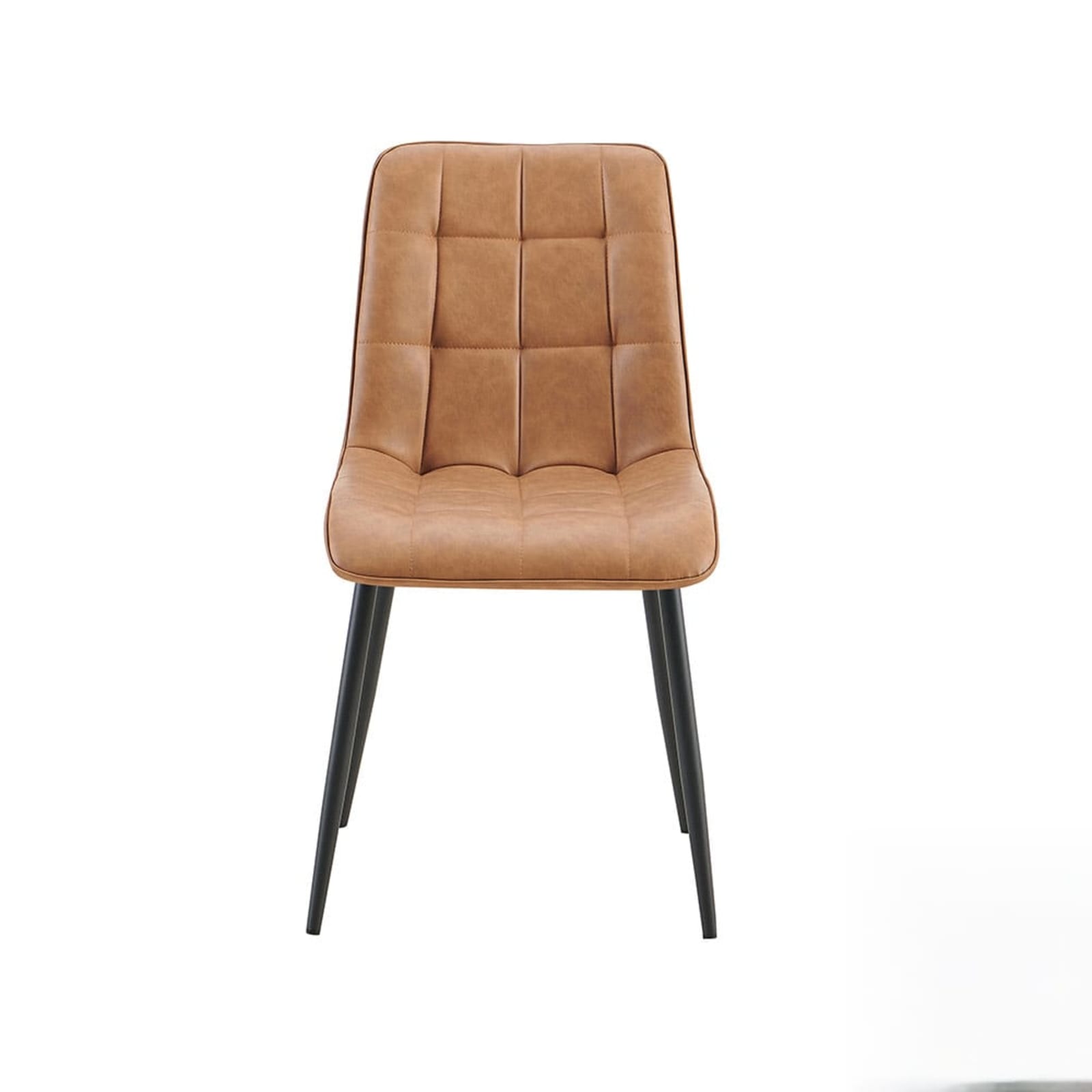 Stoel 'Furas' Vintage PU Cognac — 1