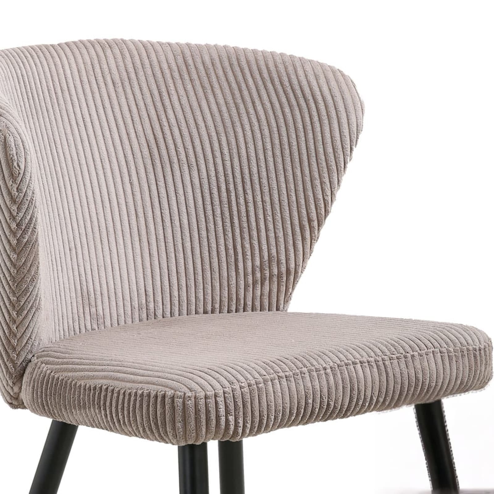 Stoel 'Tornado' Corduroy Fabb Hyper 38 Zand — 4