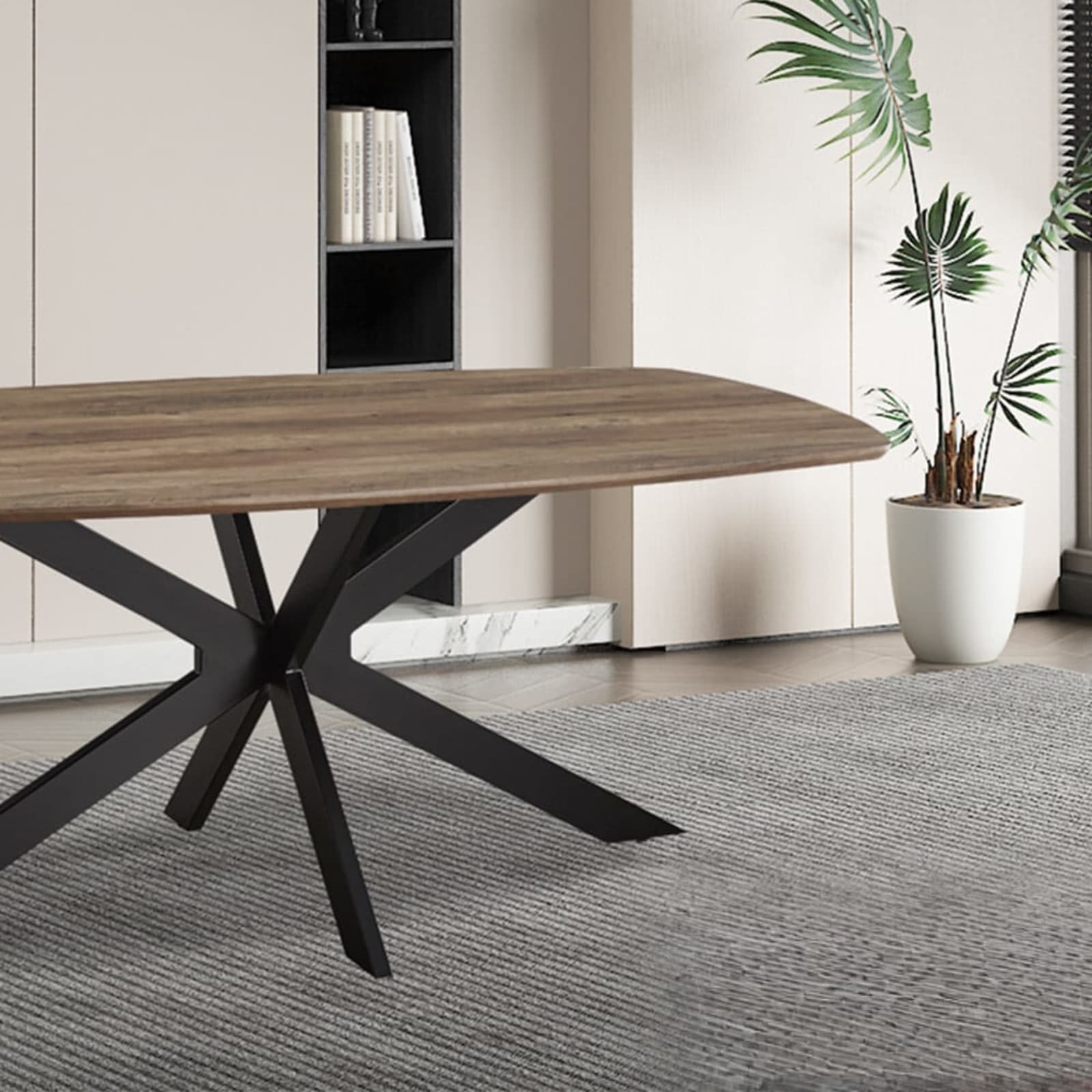 Tafel 'Aziz' 200 cm Deens Ovaal Decor Mango — 2