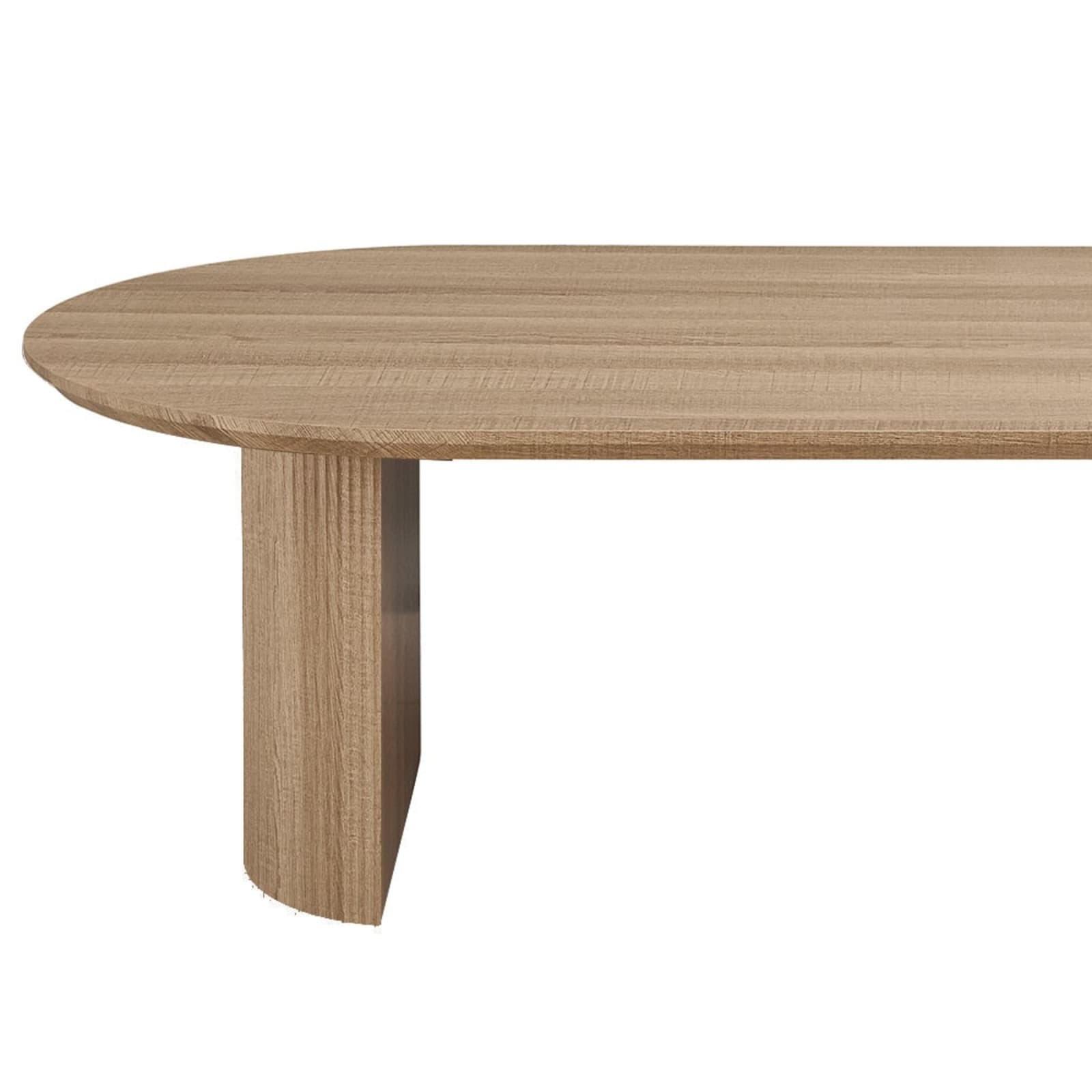Tafel 'Lagos' 220 cm Ovaal Decor Eik Naturel — 1