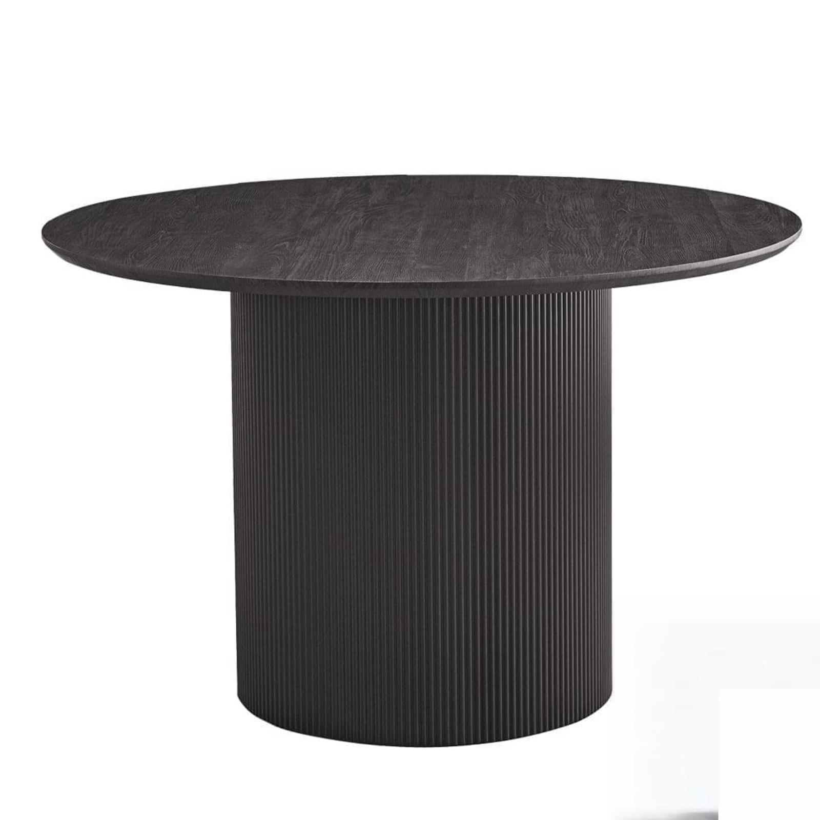 Tafel 'Lagos' 120 cm Rond Decor Donkerbruin — 1