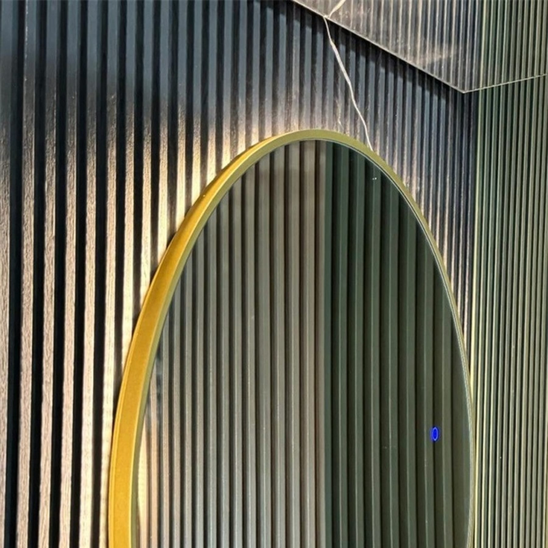 Wandspiegel Spiegel 100×100 Goud