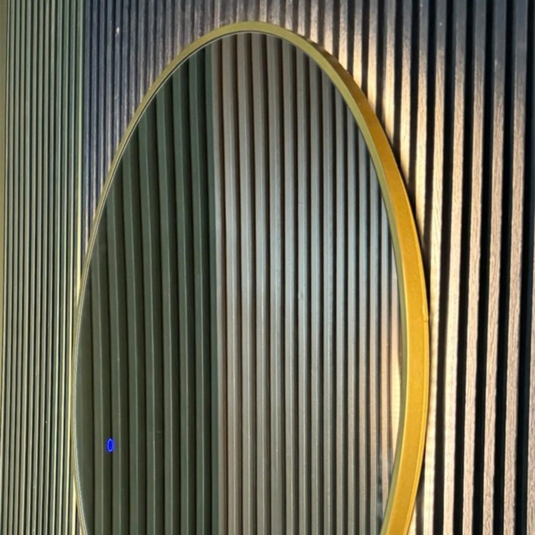Wandspiegel Spiegel 120×120 Goud