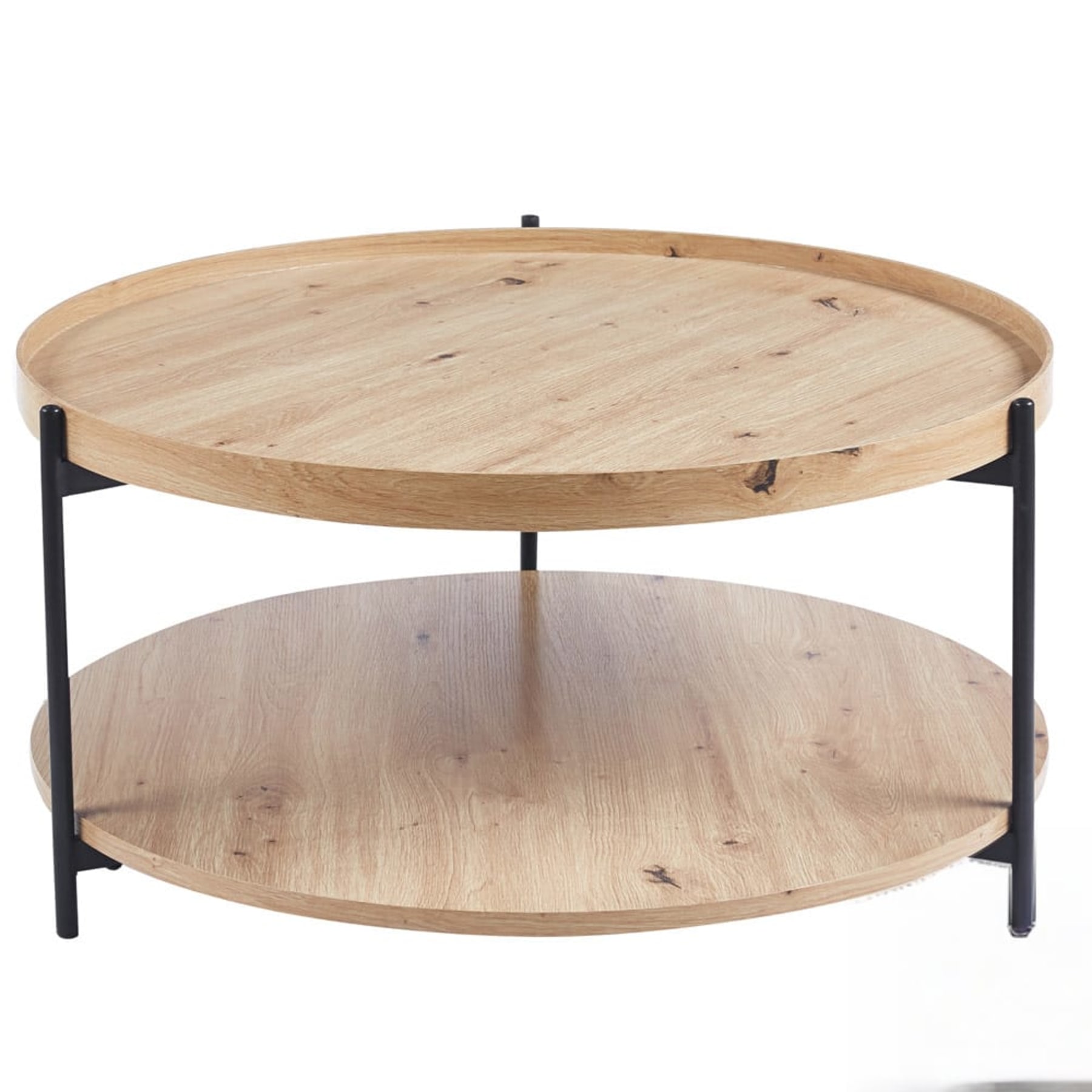 Salontafel 'Dalina' 80 cm Decor Oude eik
