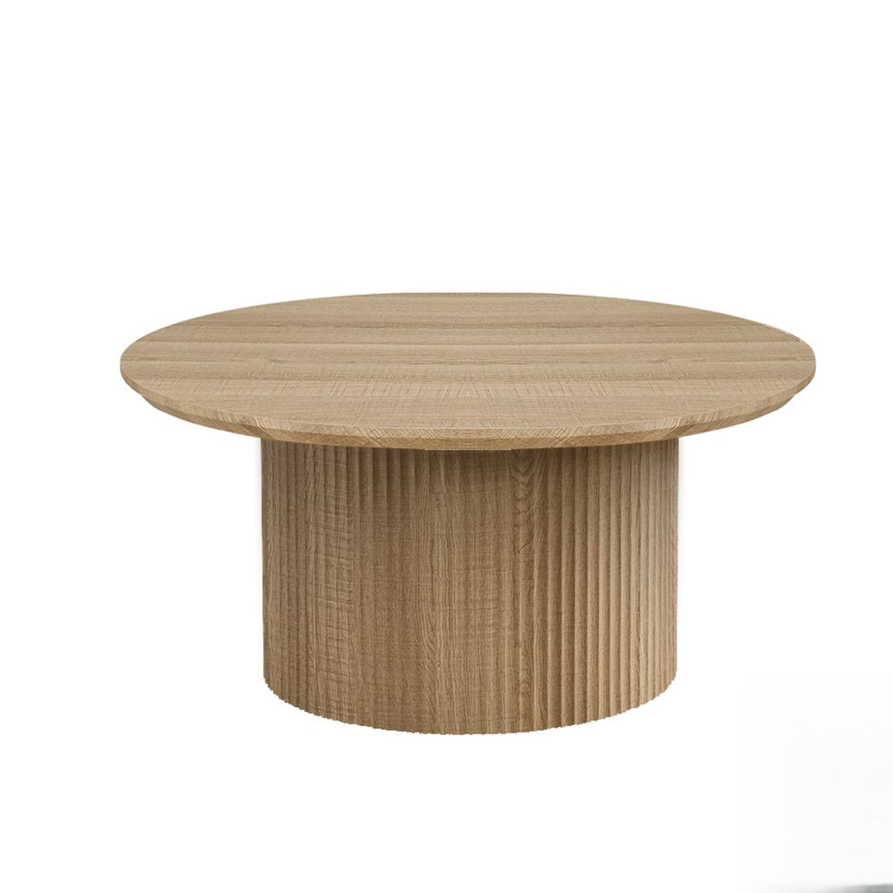 Salontafel 'Lagos' 80 cm Rond Decor Eik Naturel