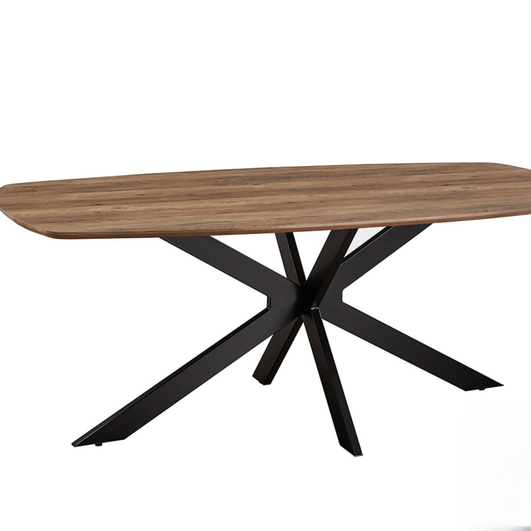 Tafel 'Aziz' 200 cm Deens Ovaal Decor Mango