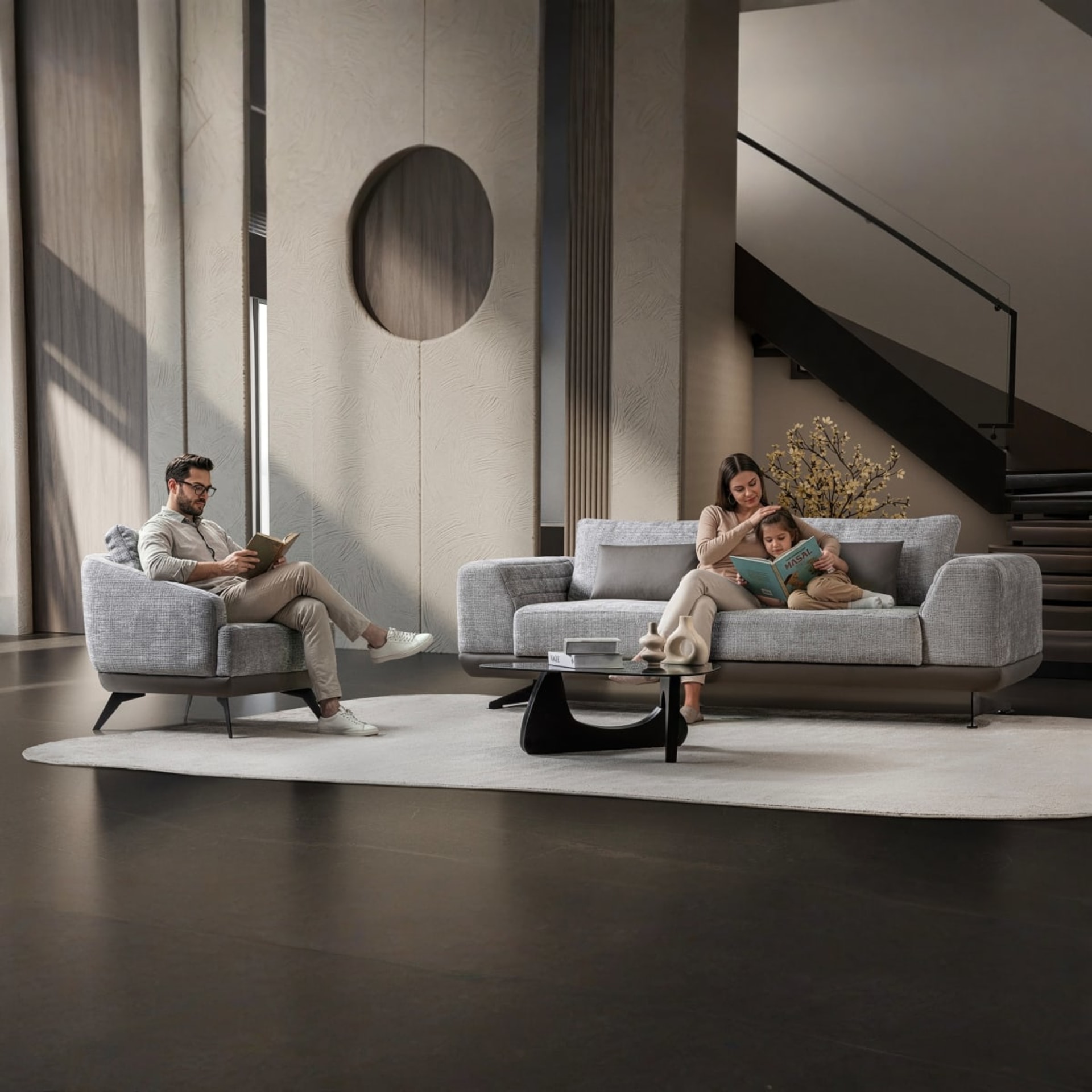 Milano Bankstel Grijs — foto 6 van 6