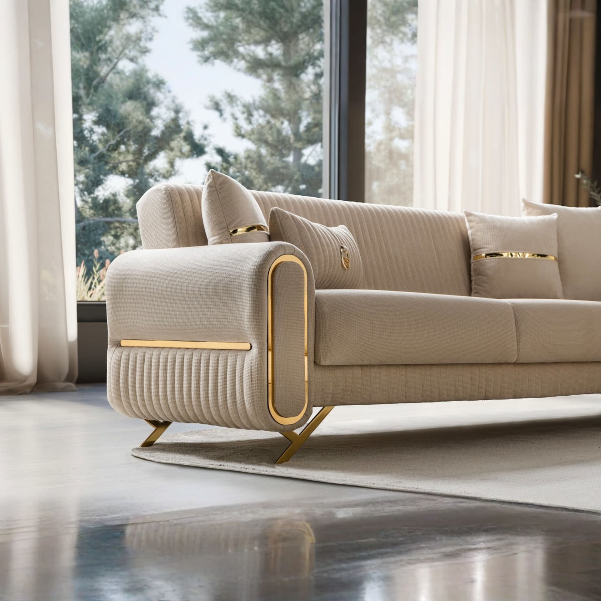 Royal Hoekbank Goud — foto 3 van 5
