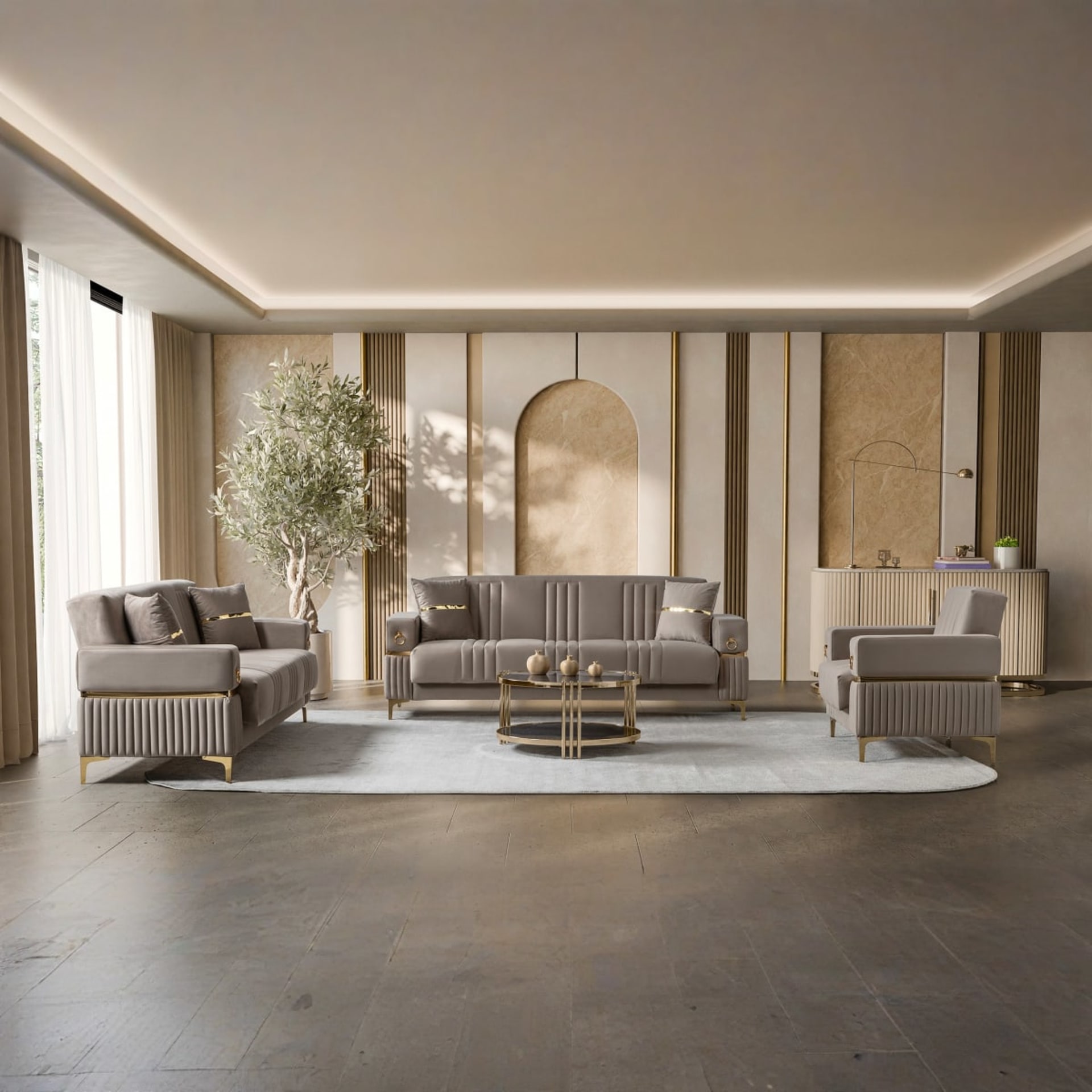 Tilda Bankstel Beige — foto 3 van 6