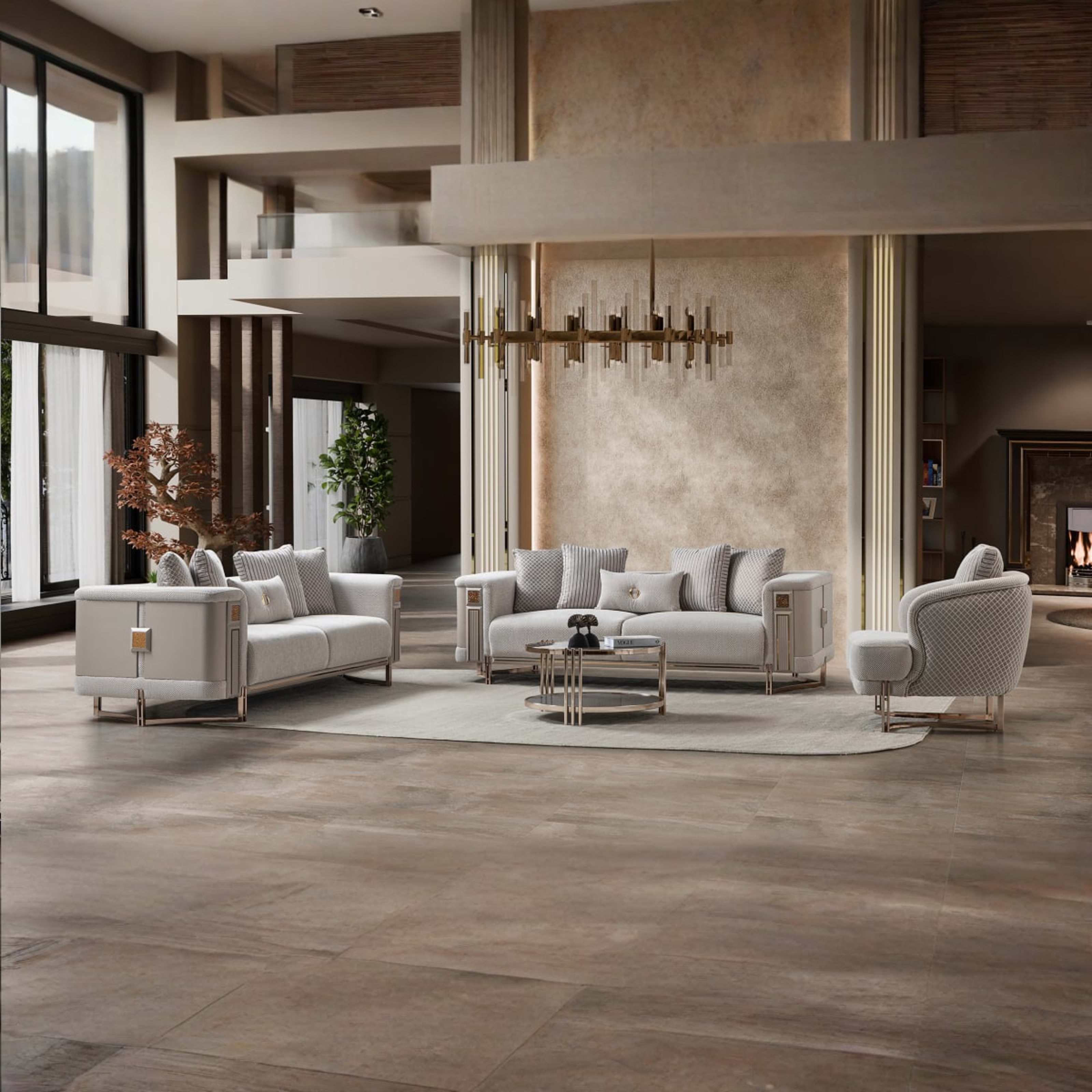 Mirage Bankstel Brons — 1