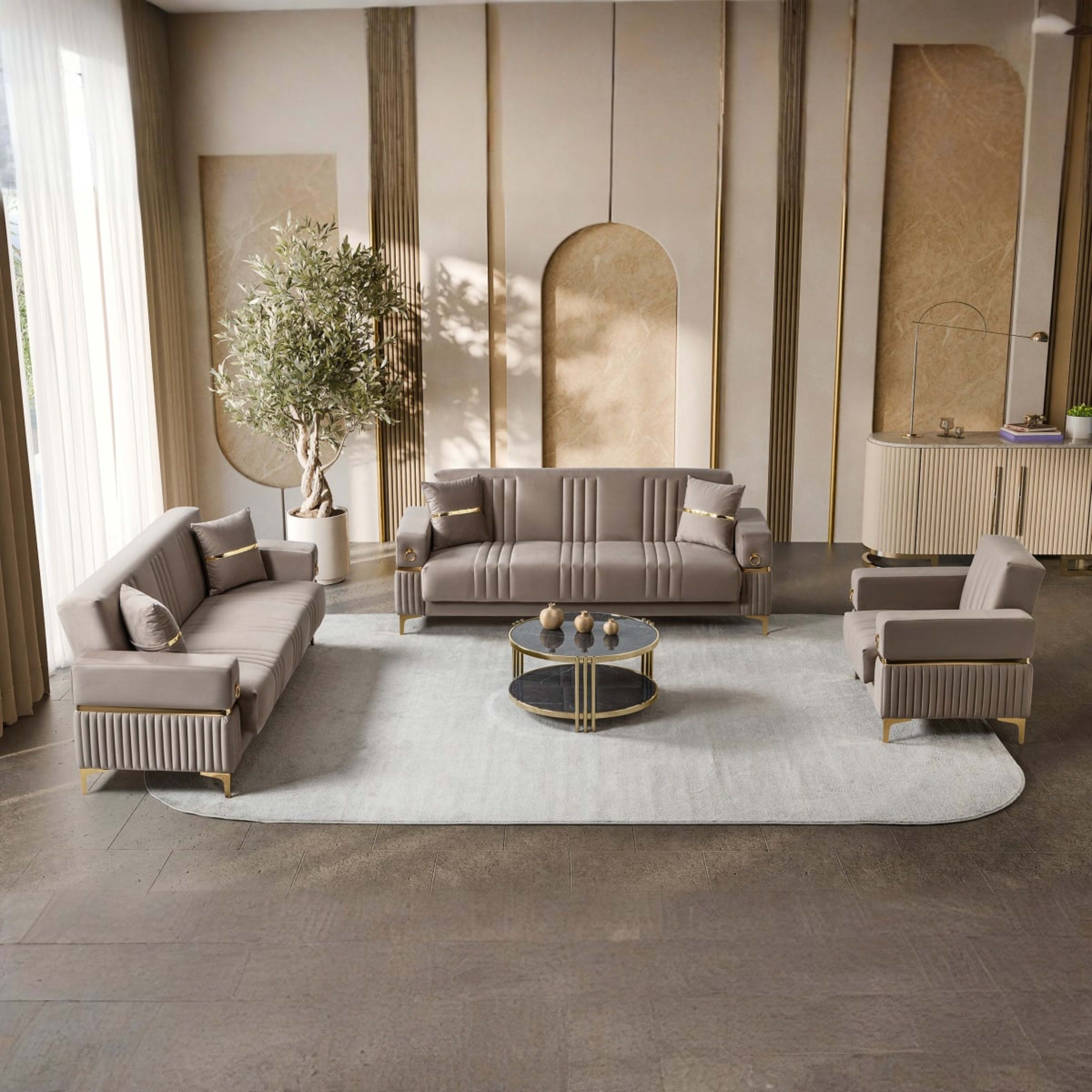 Tilda Bankstel Beige — 2