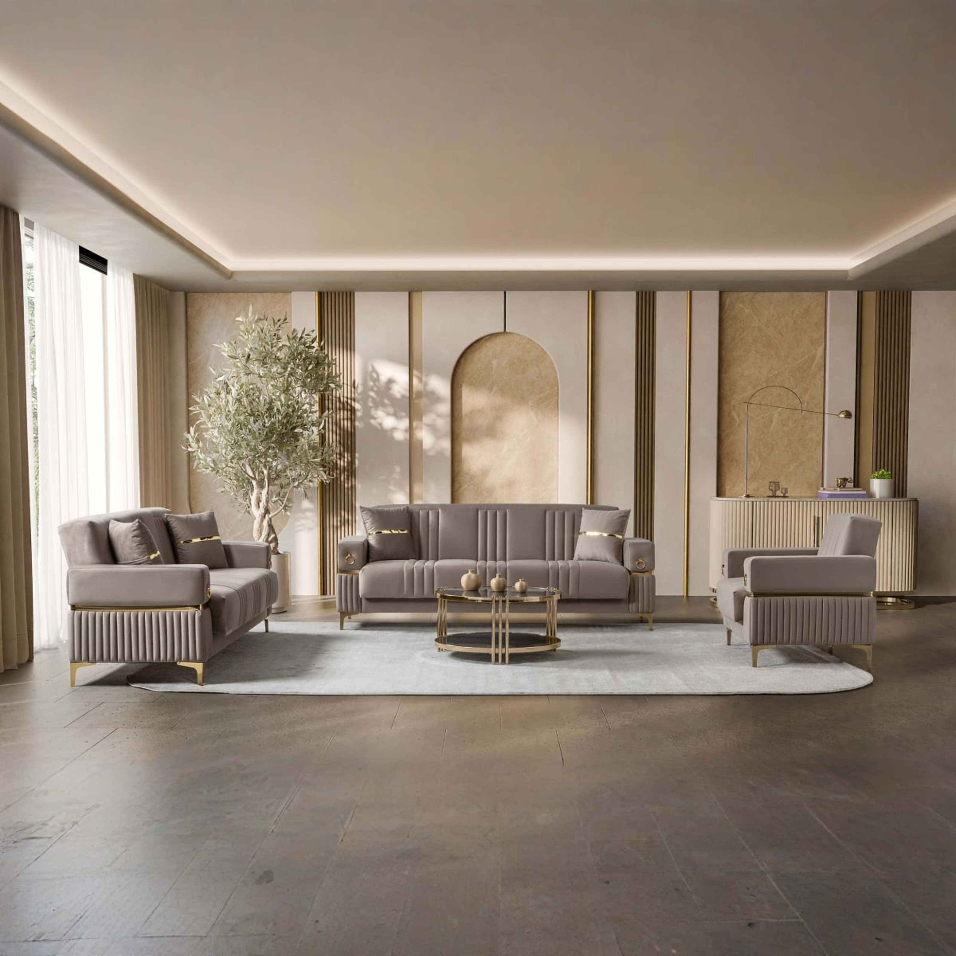Tilda Bankstel Beige — 3