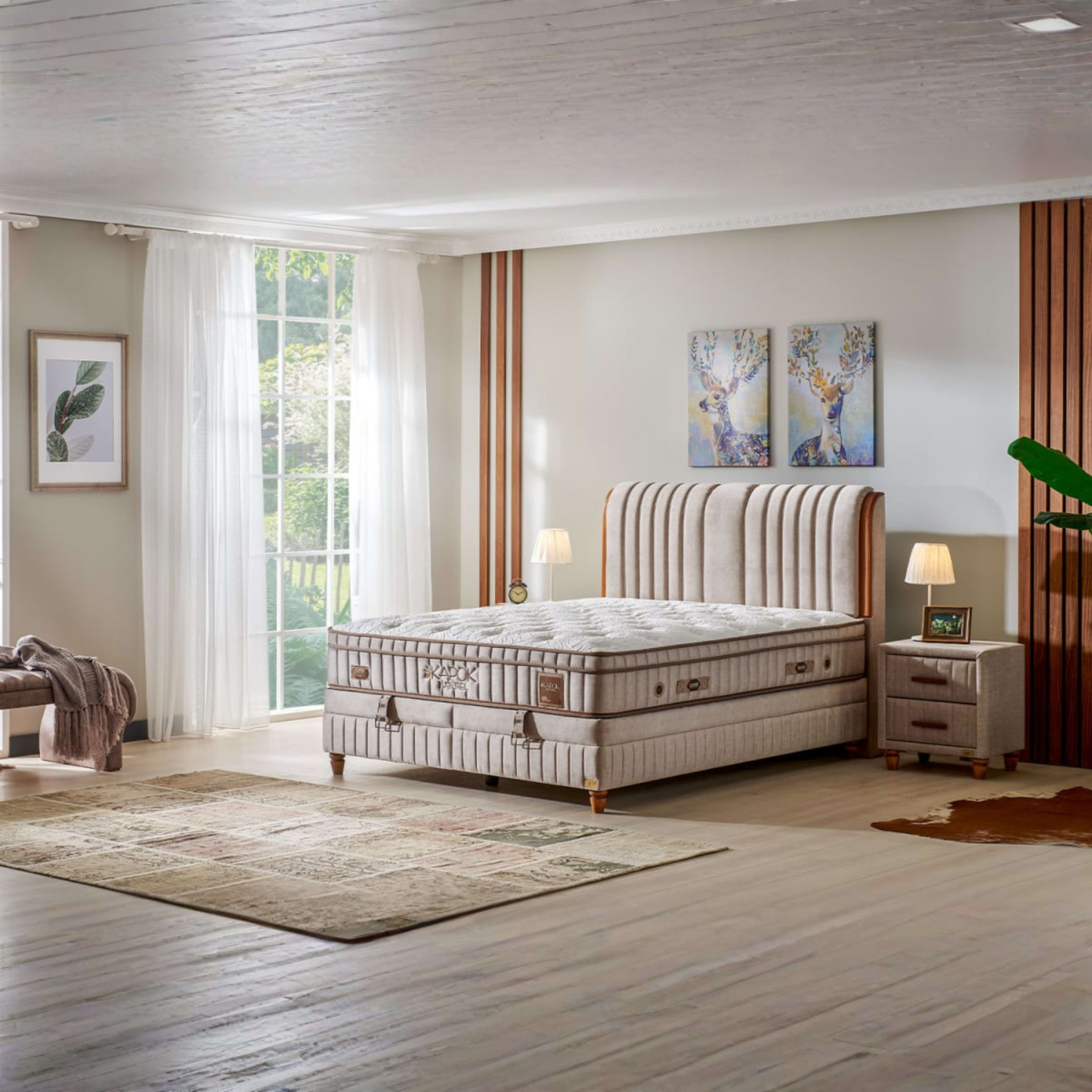 Kapok Naturel Boxspring — 2