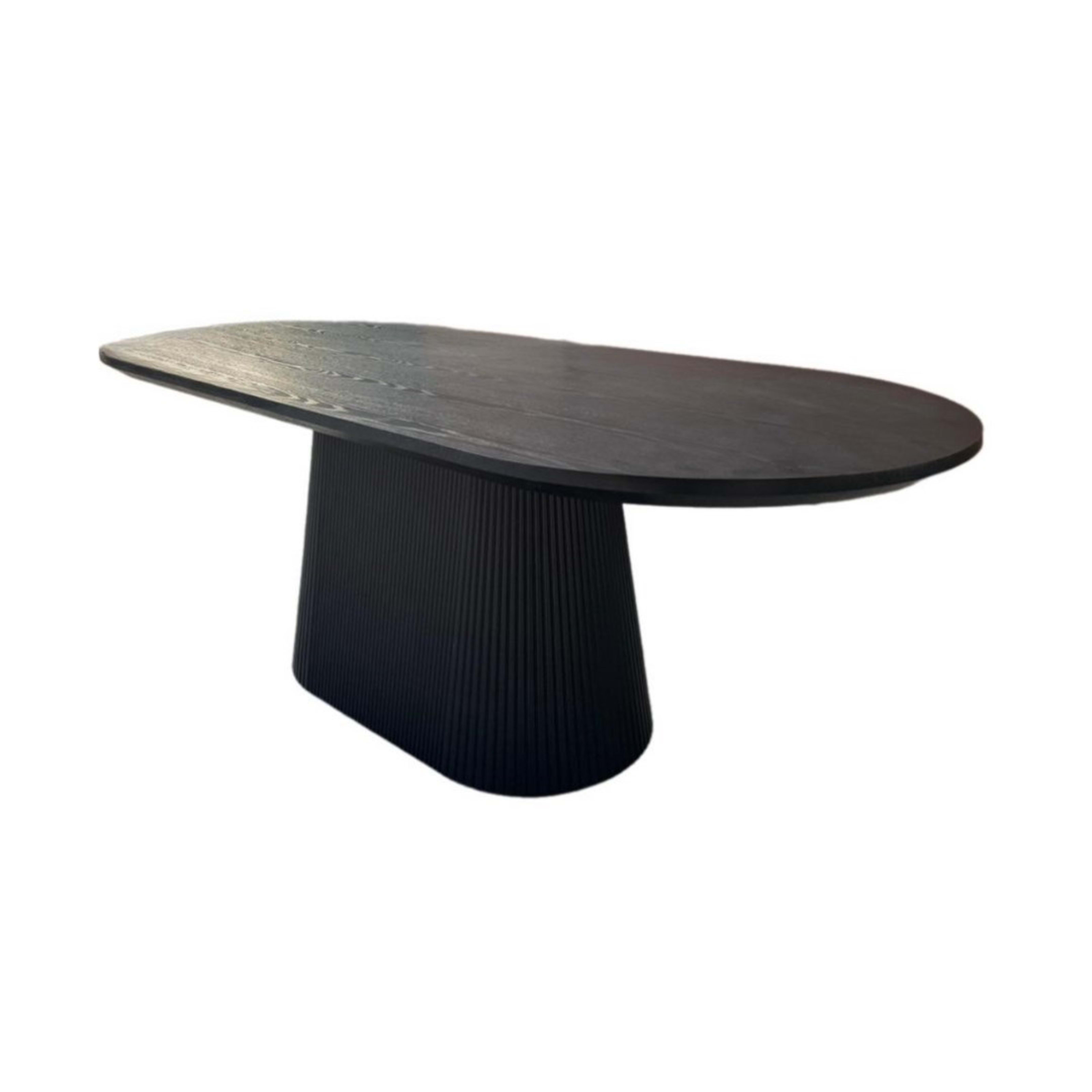 Kimberly Eettafel 180×90 Zwart Fineer — 1