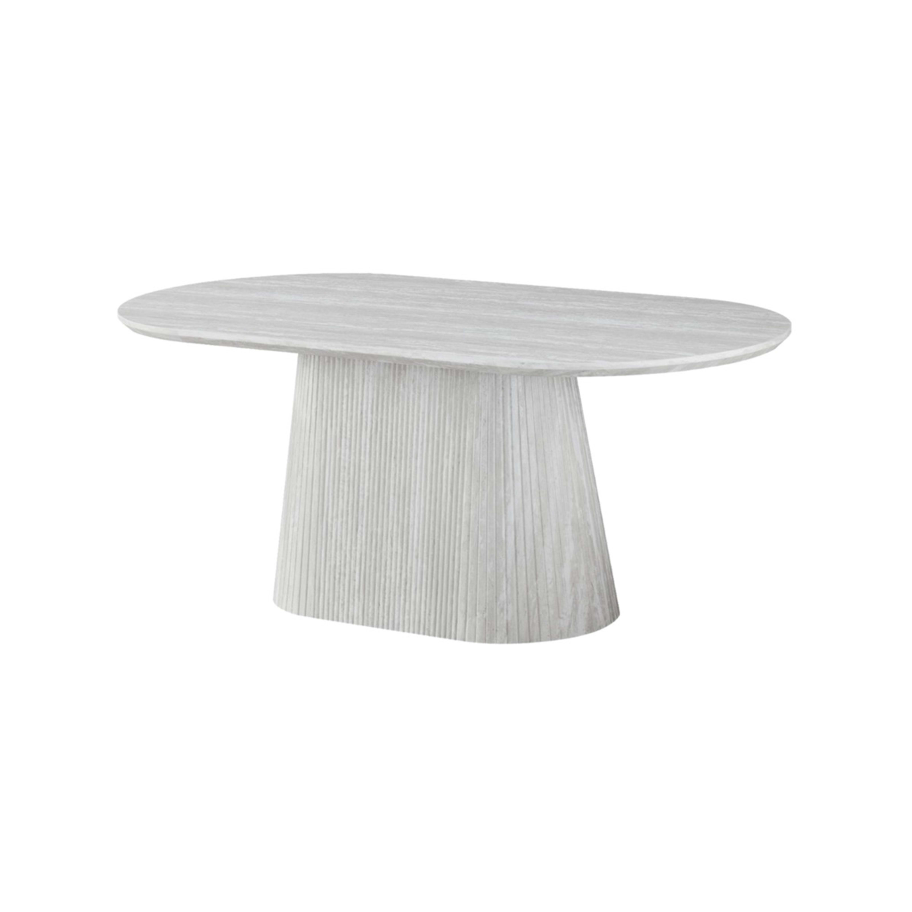 Avanos Eettafel 180×90 Beige Fineer — 1