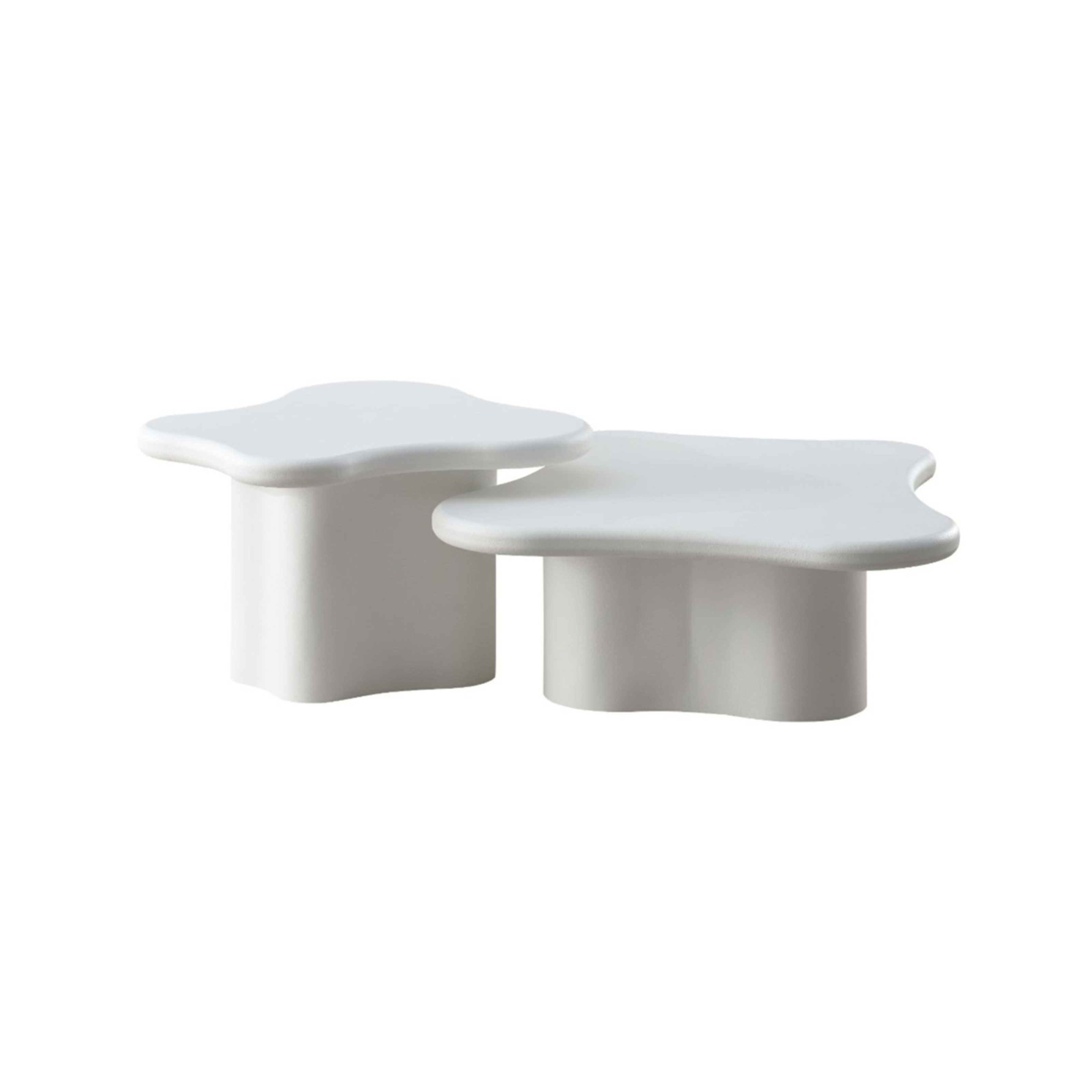 New Organic Salontafel 90×90×35 Wit — 1