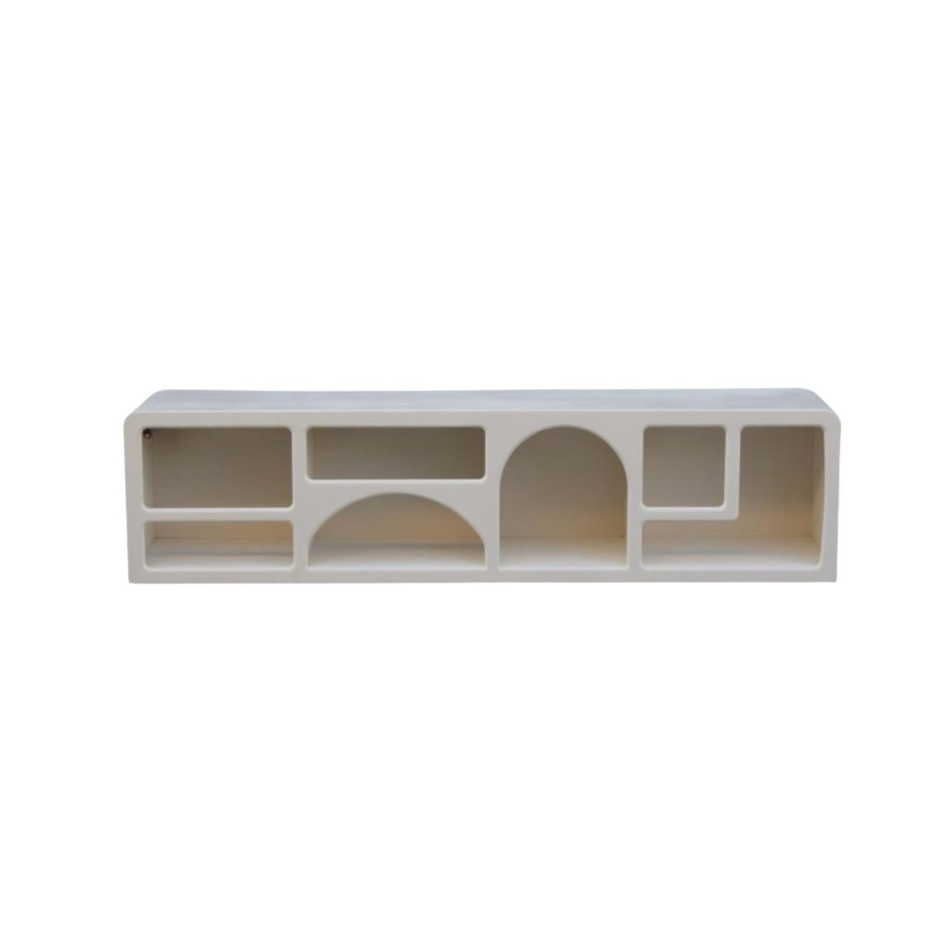 New Organic TV-meubel 200×40×50 Wit