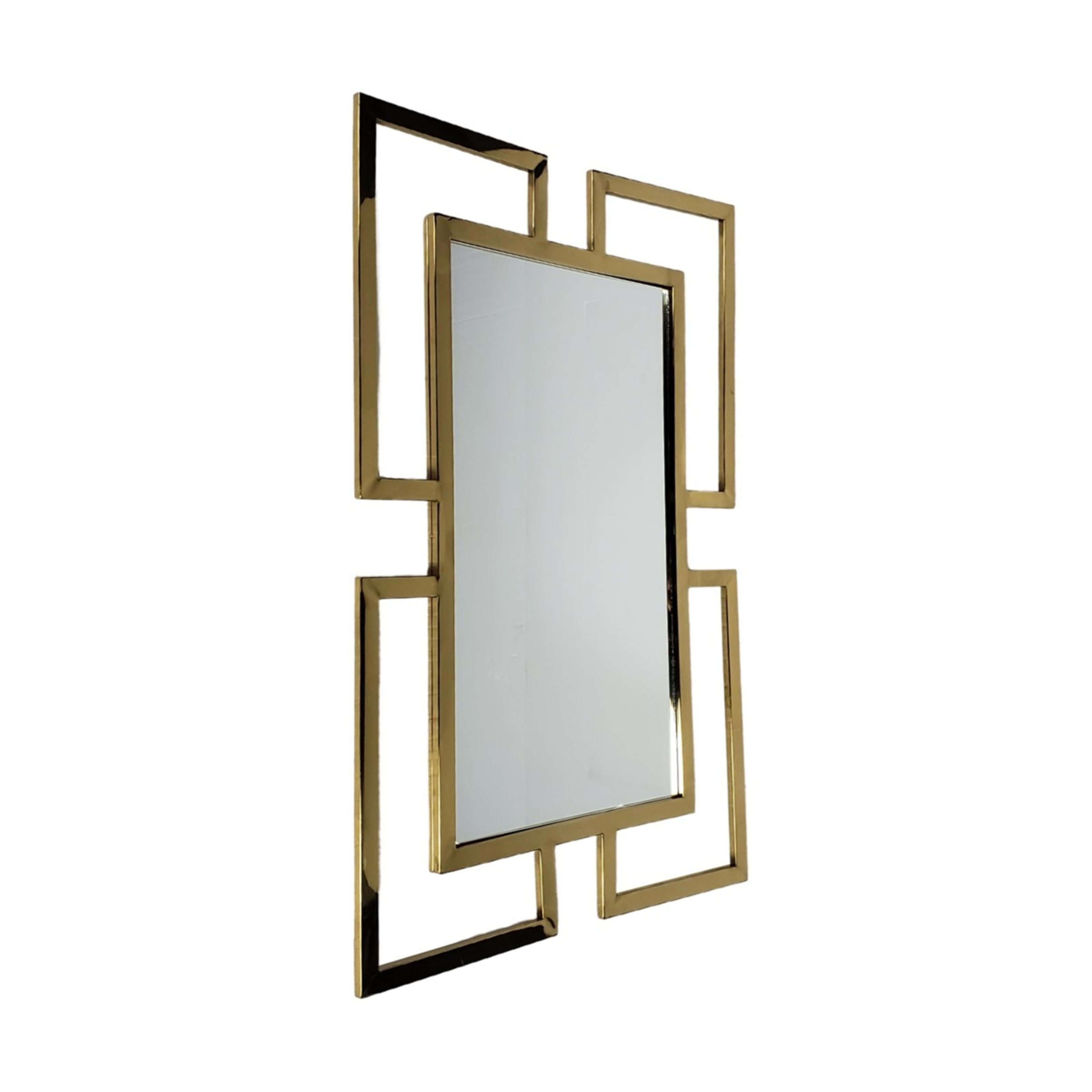 Wandspiegel Spiegel 120×80×2 Goud