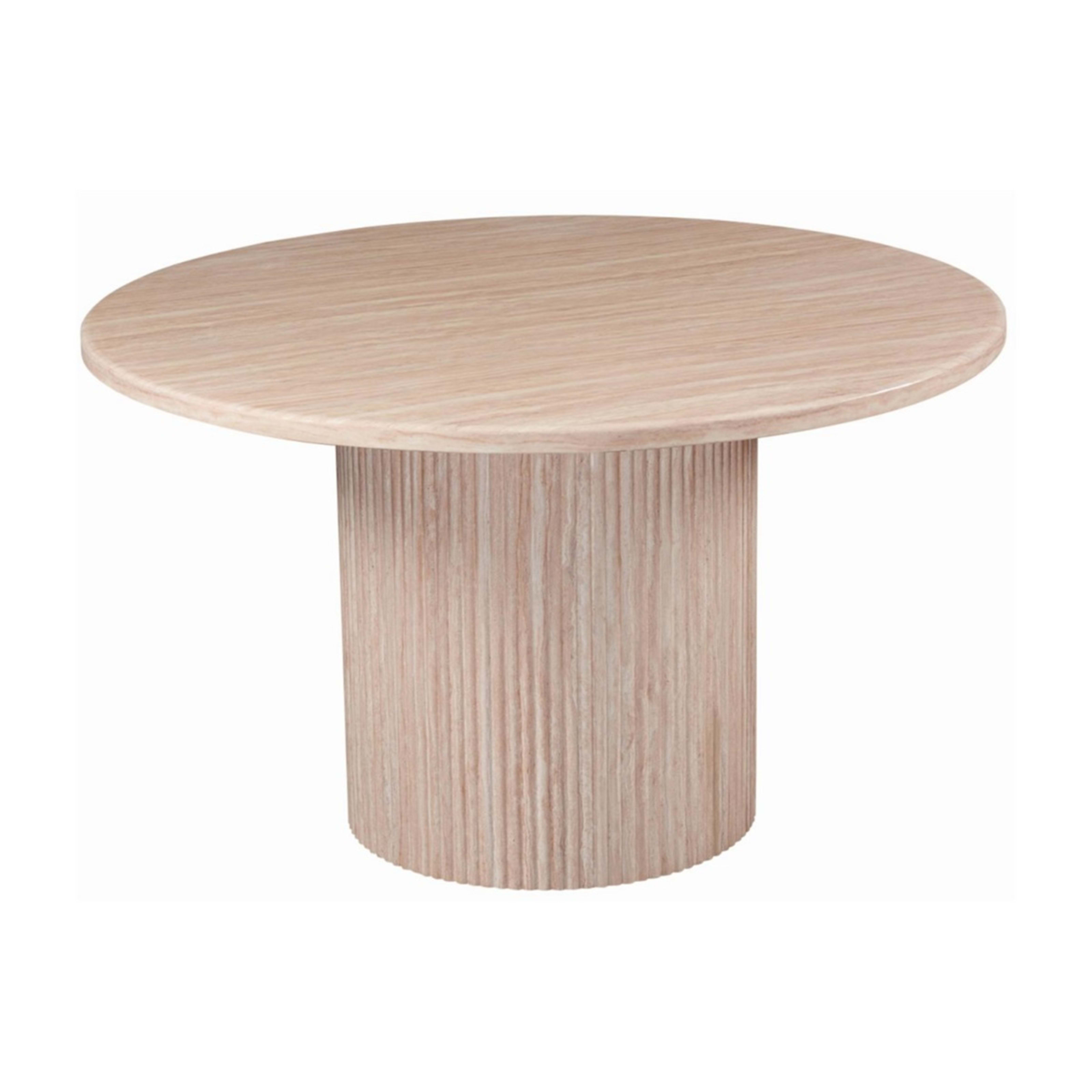 Taksim Eettafel Ø 130 Flintstone Marmer — 1