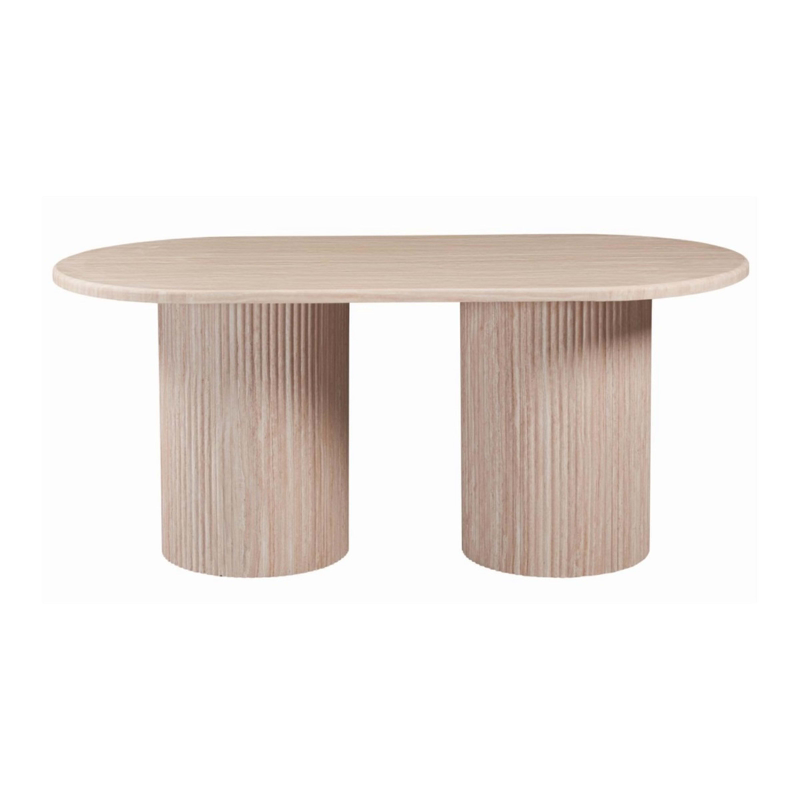 Taksim Eettafel 180×90 Flintstone Marmer — 1