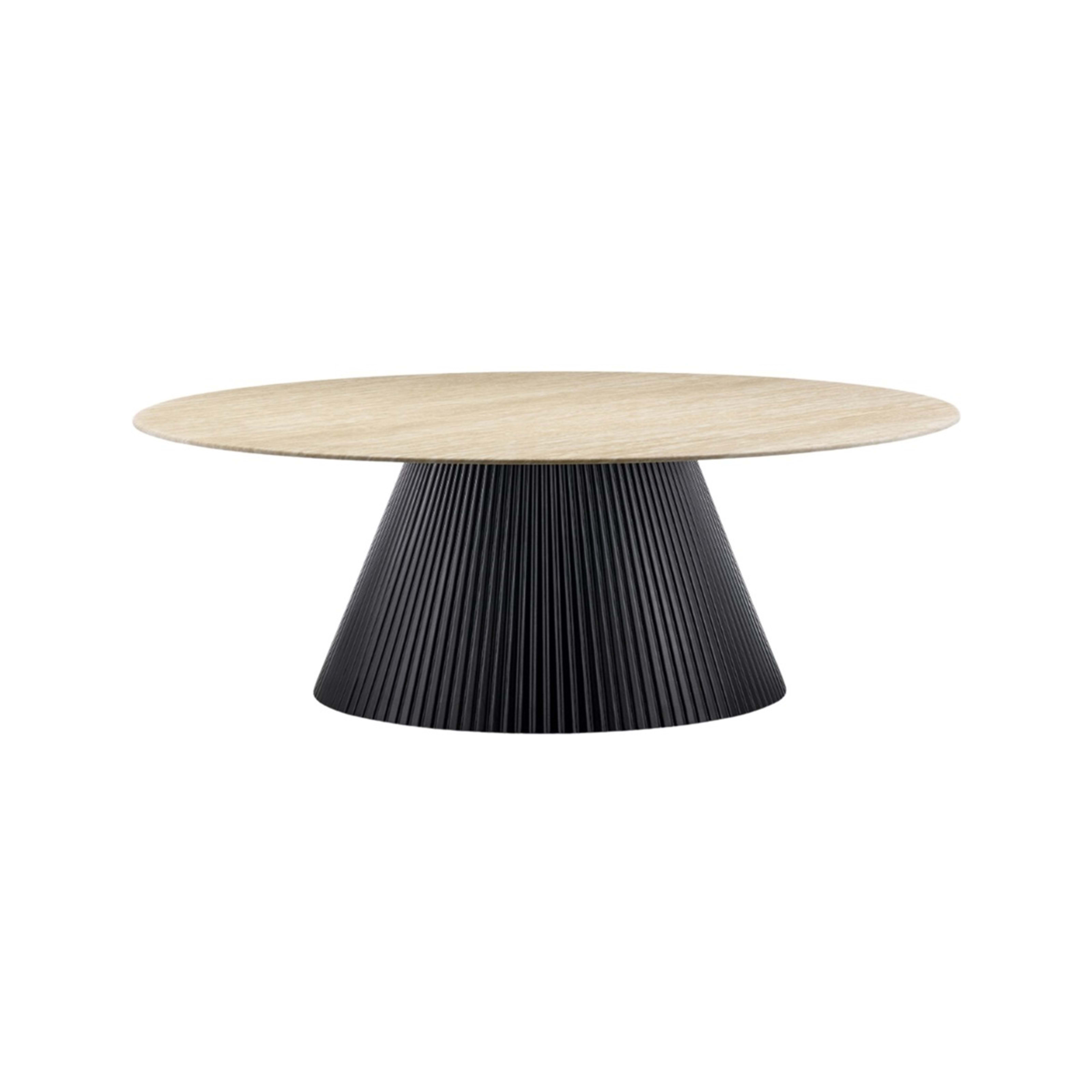 Kimberly Black Salontafel Ø 110 Zwart Marmer — 1